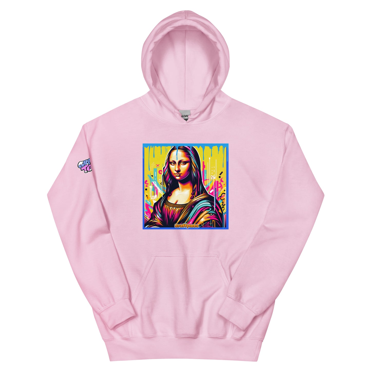 Graffiti Mona Lisette Unisex Hoodie