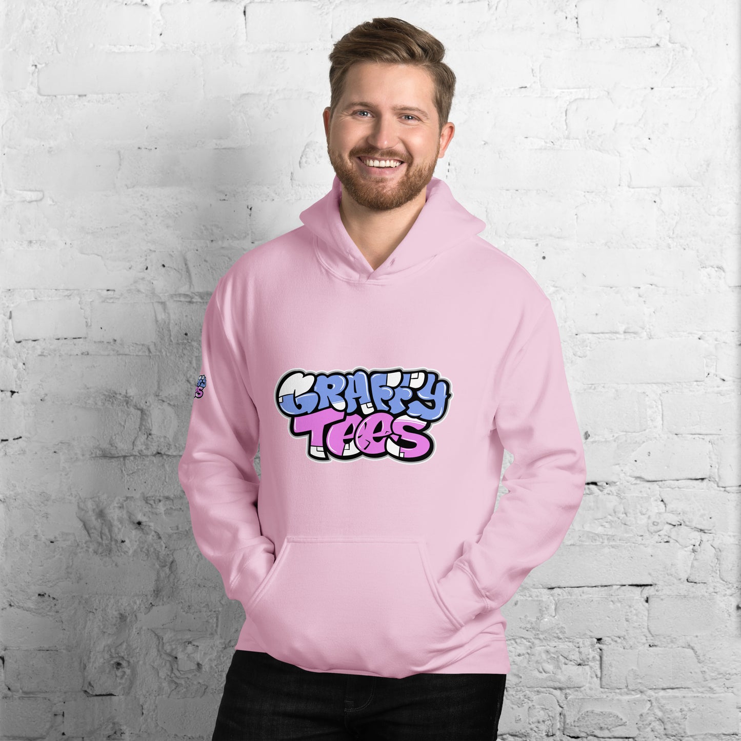 Graffytees Bubble letter graffiti logo Unisex Hoodie
