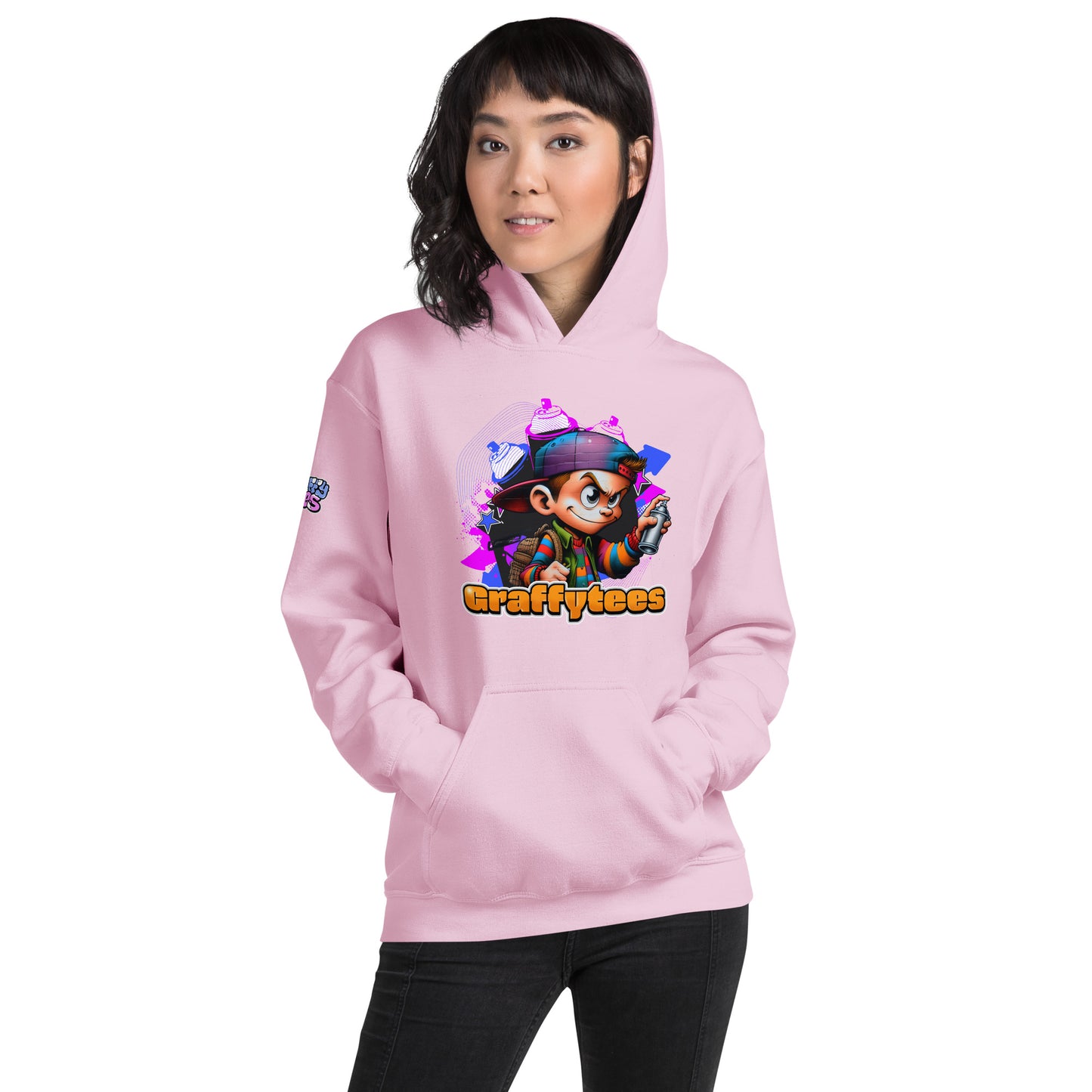 Graffytees Graffiti Vandal design Unisex Hoodie