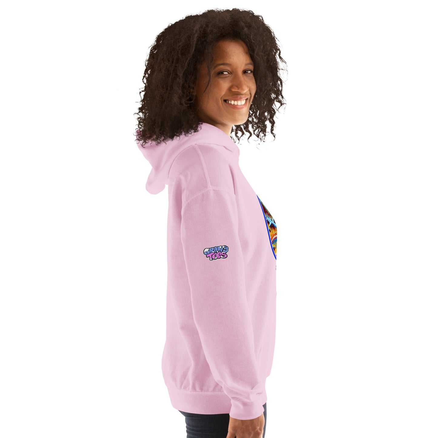 Graffiti Artful Alienz Unisex Hoodie
