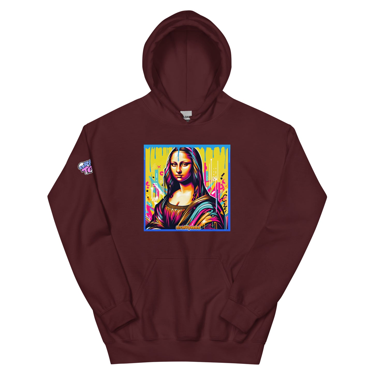 Graffiti Mona Lisette Unisex Hoodie