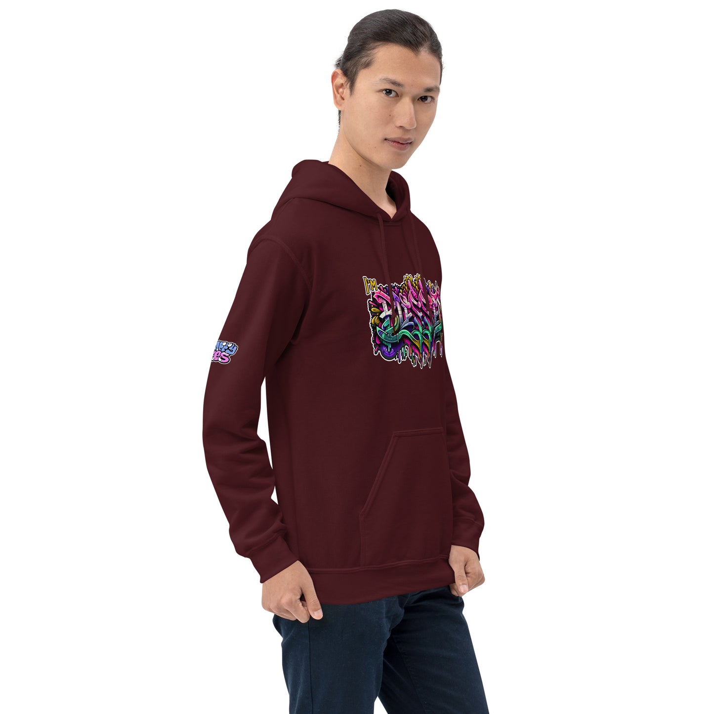 Graffiti Blessed Unisex Hoodie