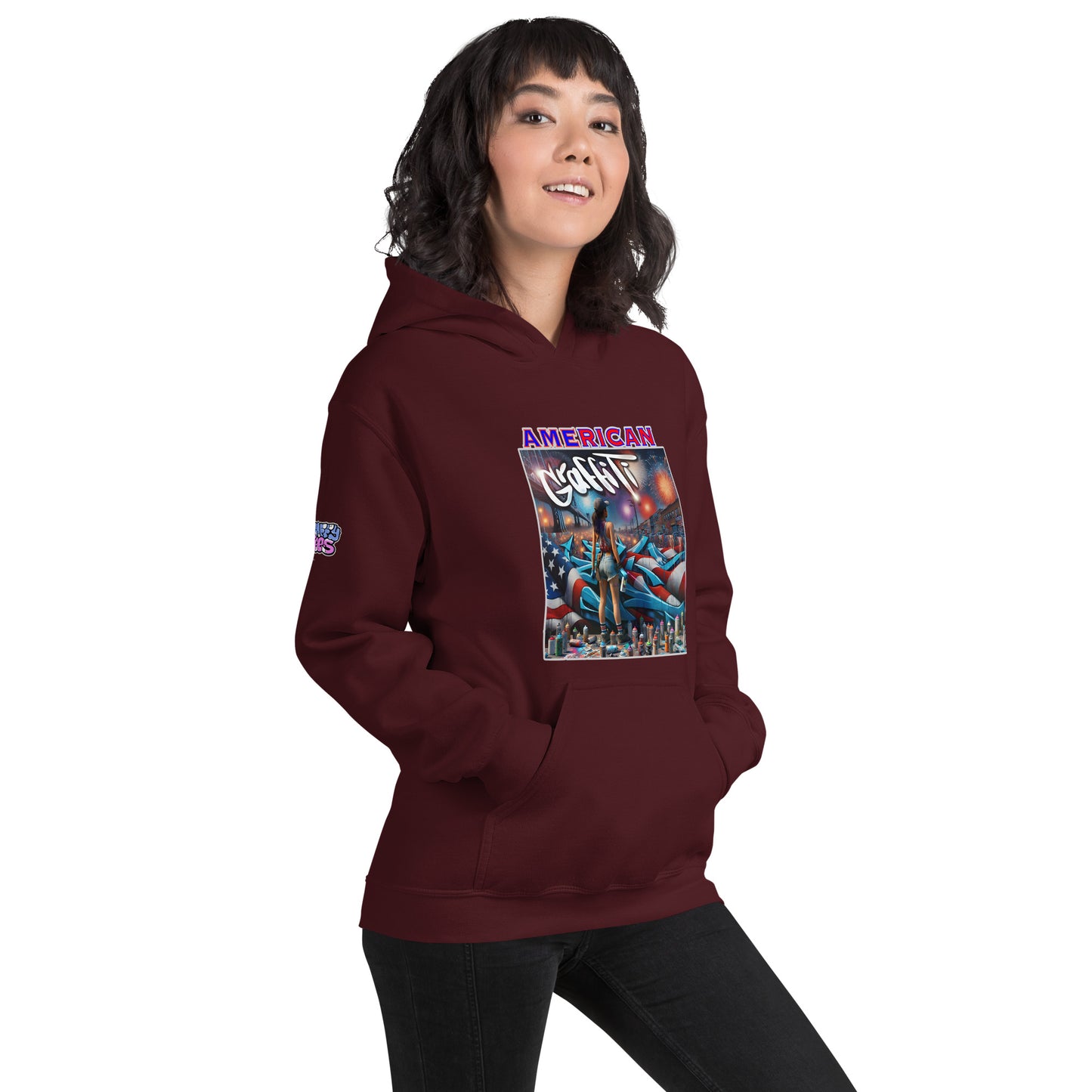 Graffytees American Graffiti Unisex Hoodie