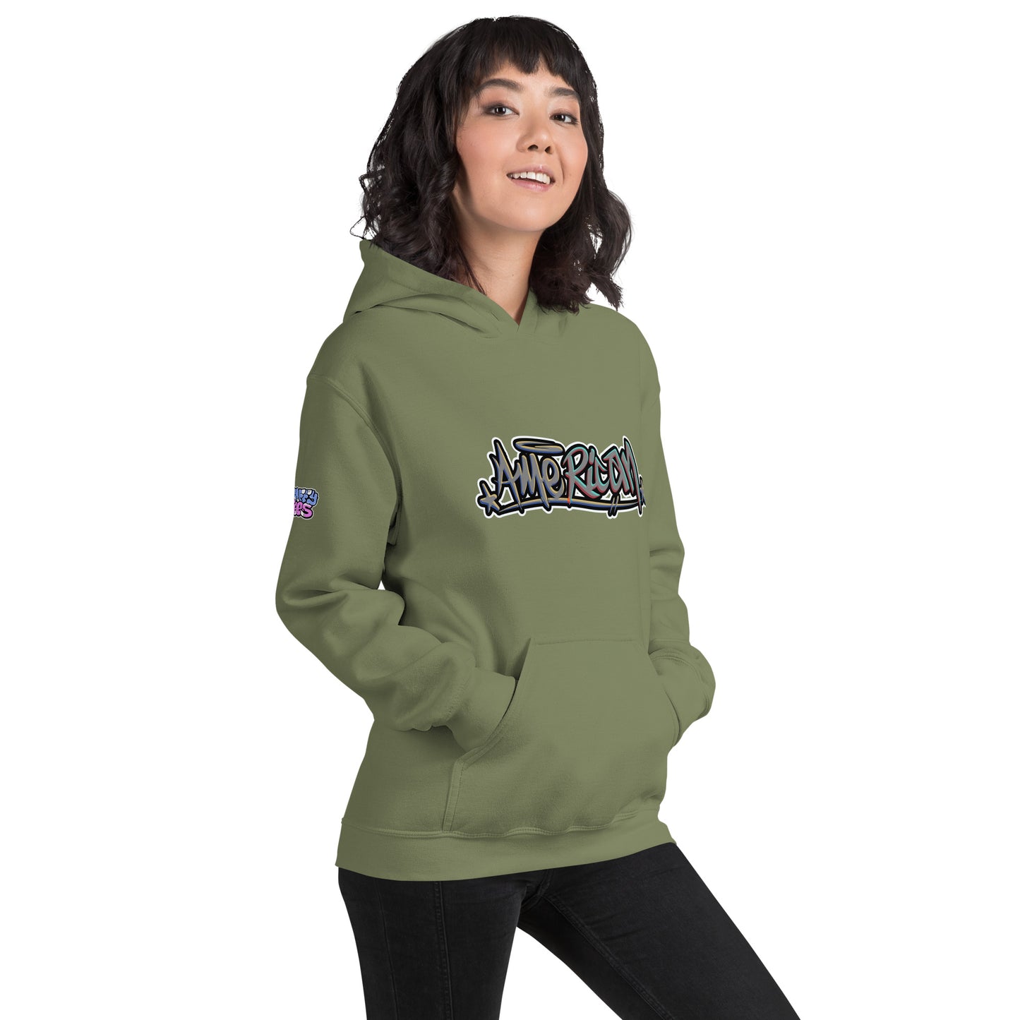 Graffytees American Graffiti Unisex Hoodie