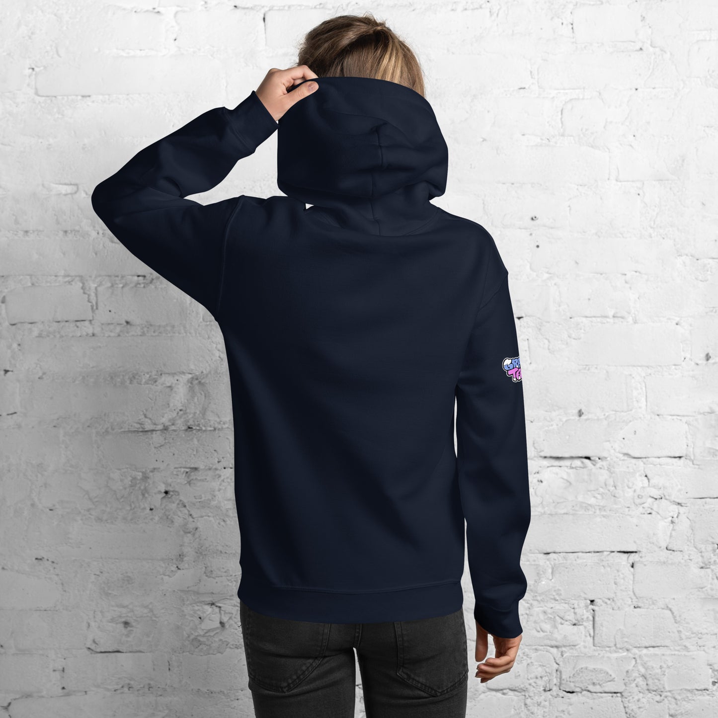 GraffyTees Artful Aliens Mascot Unisex Hoodie