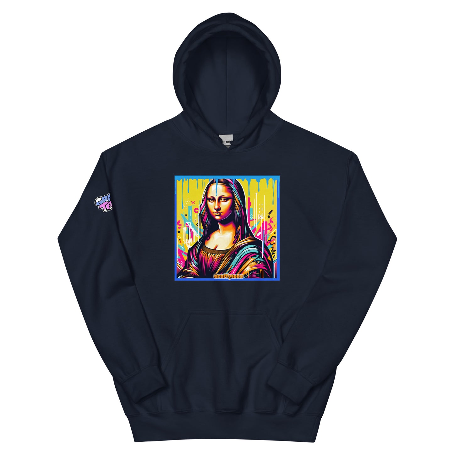 Graffiti Mona Lisette Unisex Hoodie