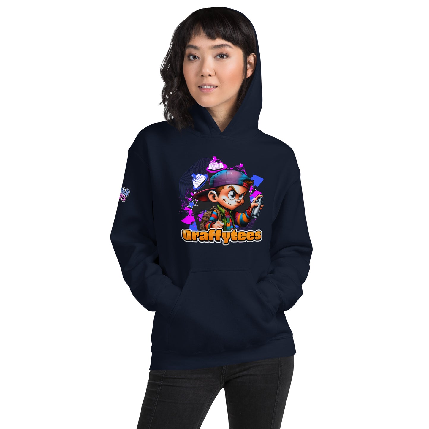 Graffytees Graffiti Vandal design Unisex Hoodie