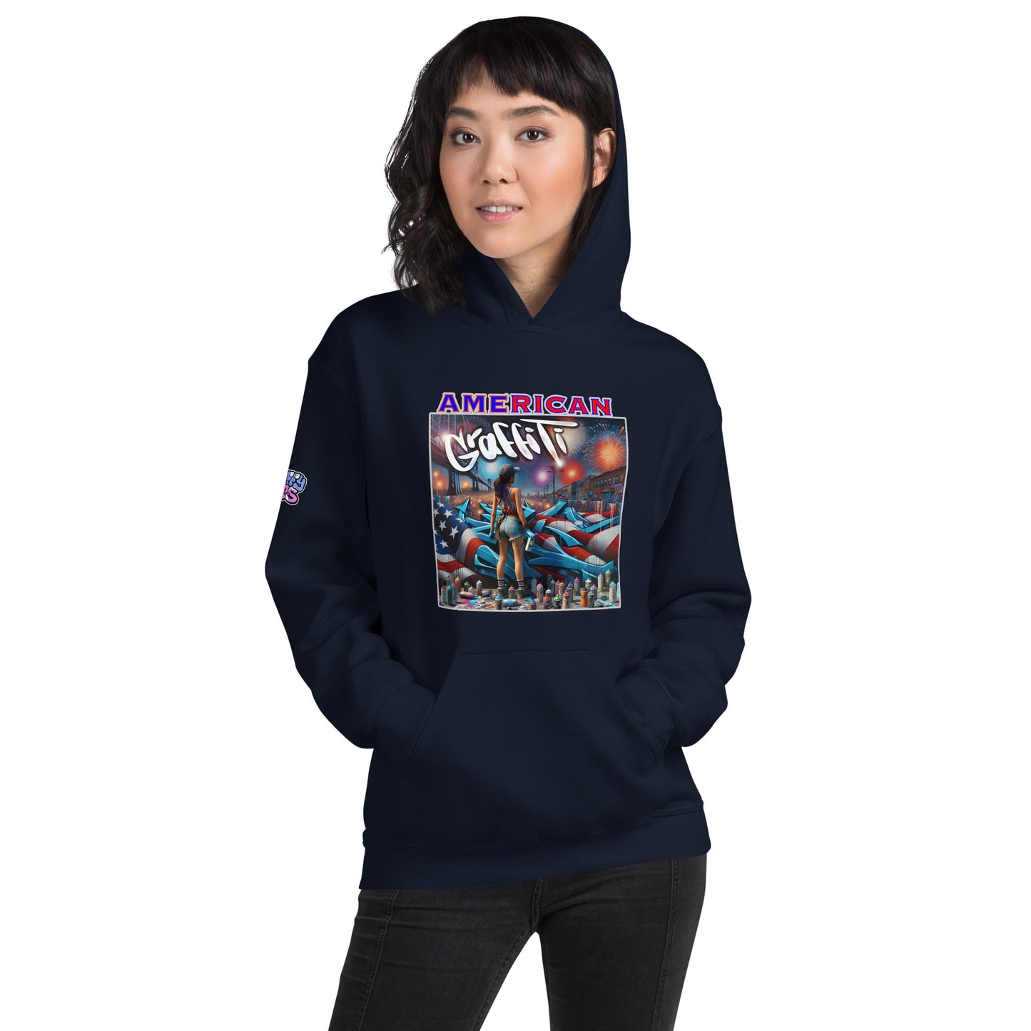 Graffytees American Graffiti Unisex Hoodie