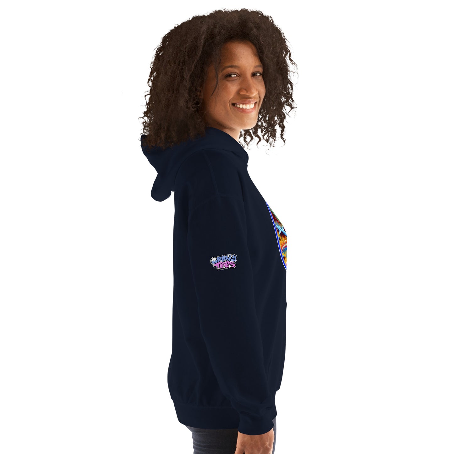 Graffiti Artful Alienz Unisex Hoodie