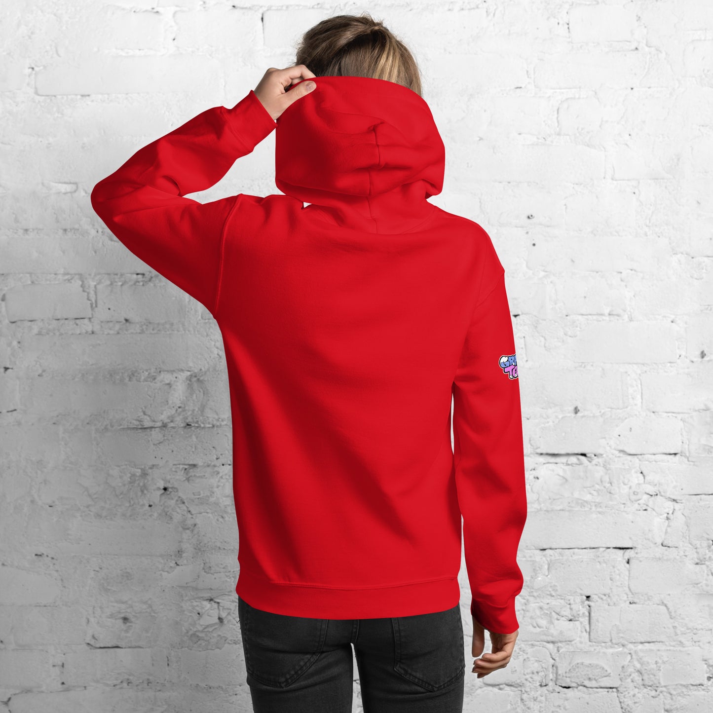 GraffyTees Artful Aliens Mascot Unisex Hoodie