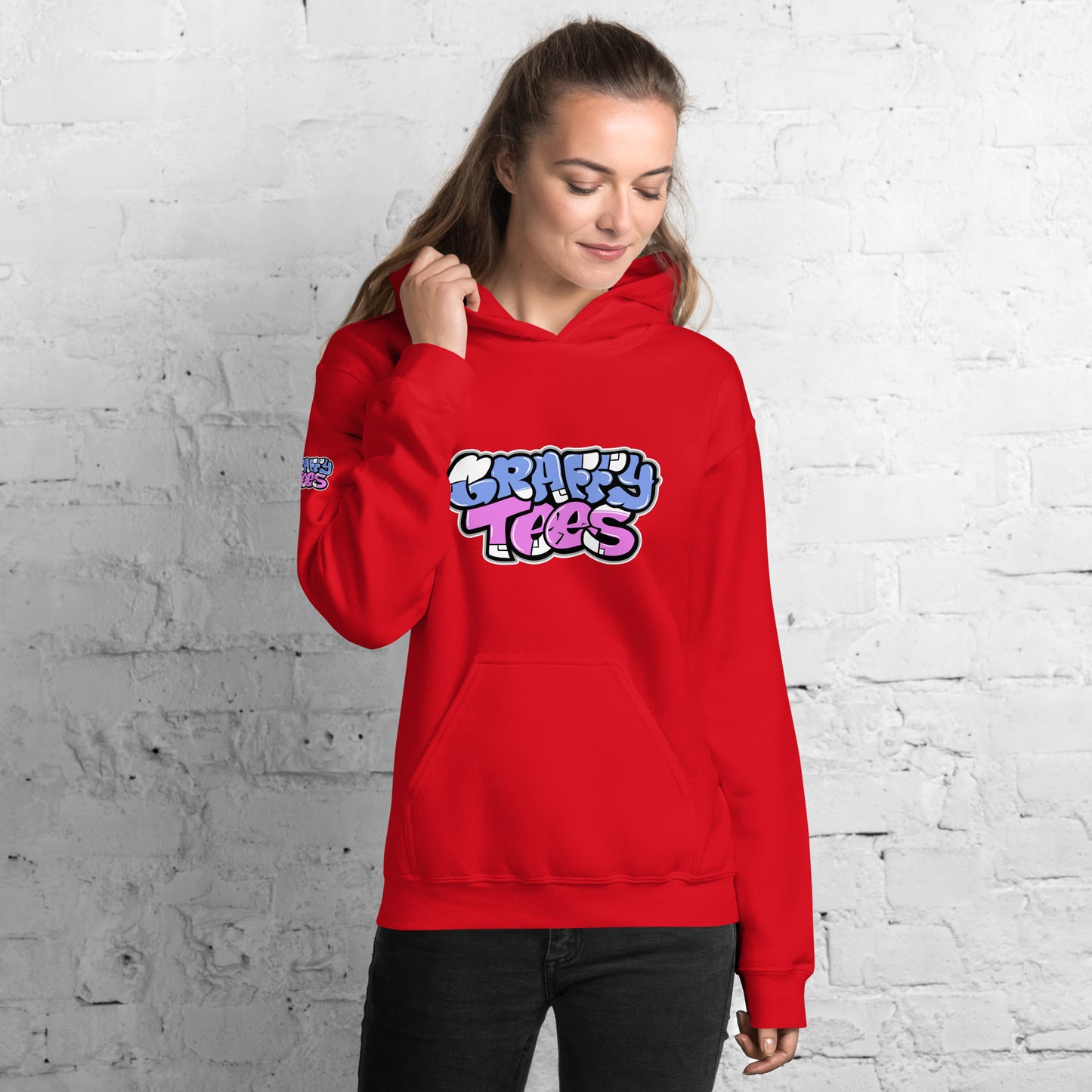 Graffytees bubble letter Unisex Hoodie