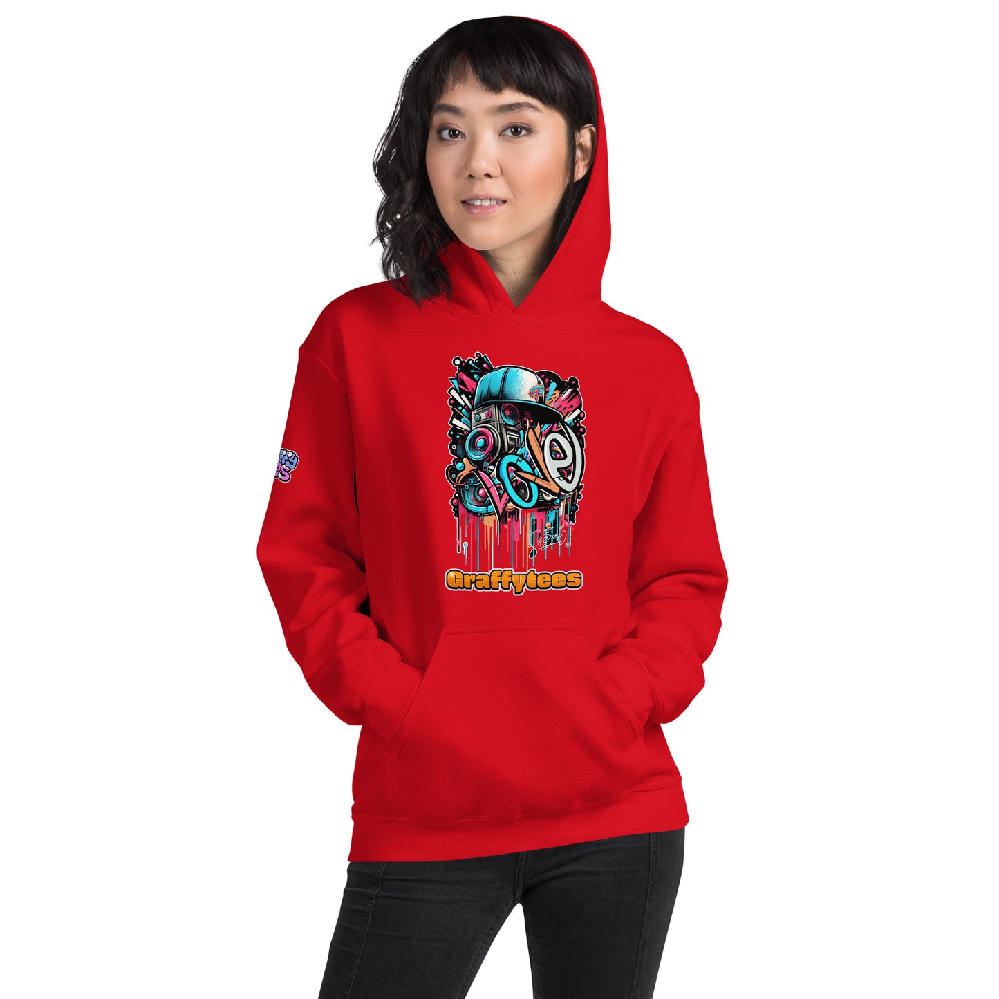 Graffiti Love Unisex Hoodie
