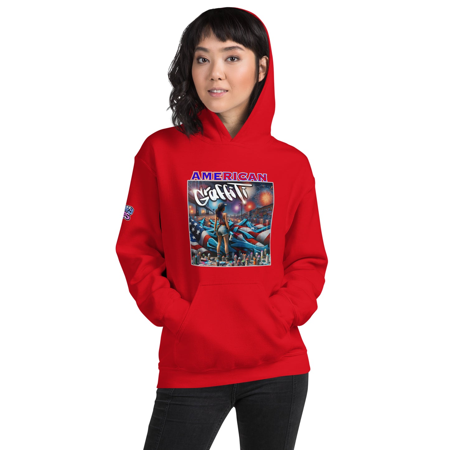 Graffytees American Graffiti Unisex Hoodie