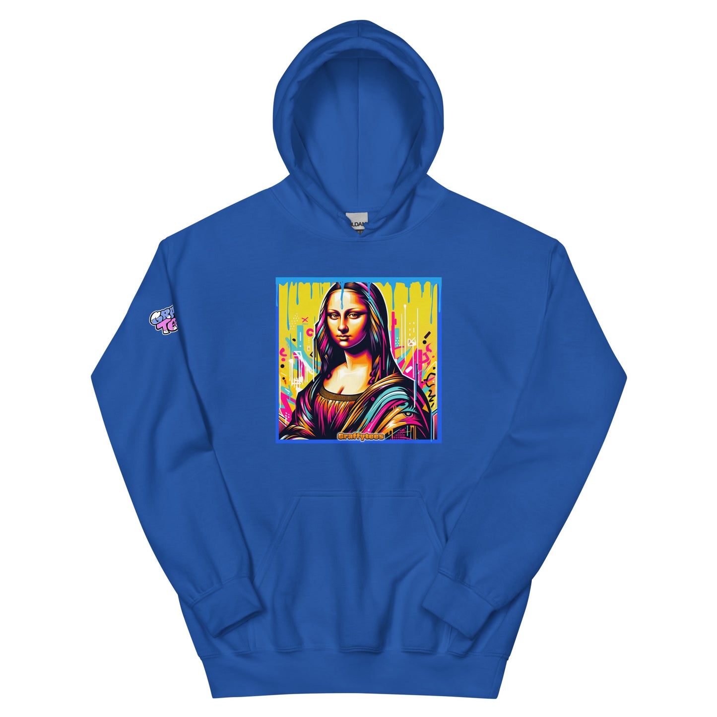 Graffiti Mona Lisette Unisex Hoodie