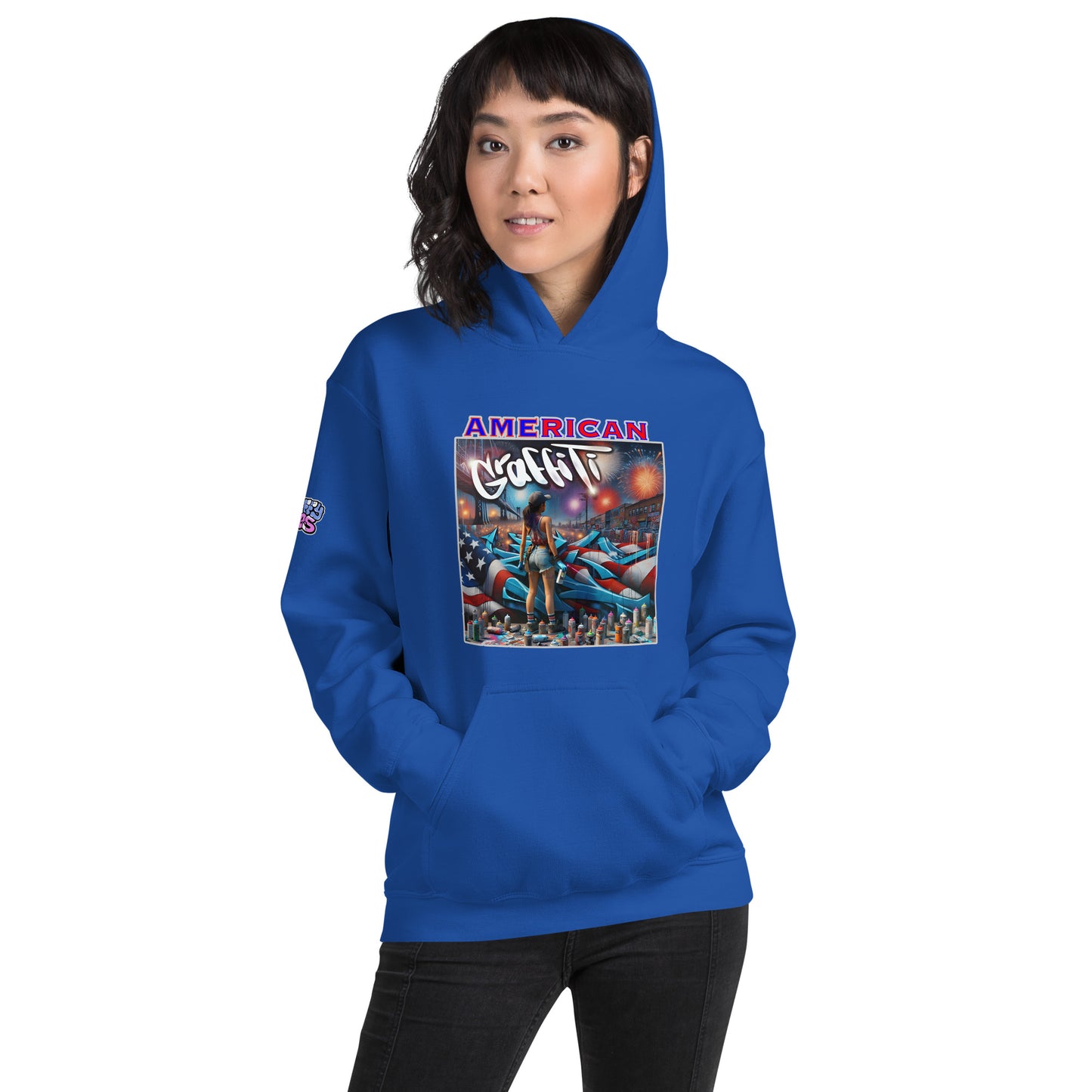 Graffytees American Graffiti Unisex Hoodie