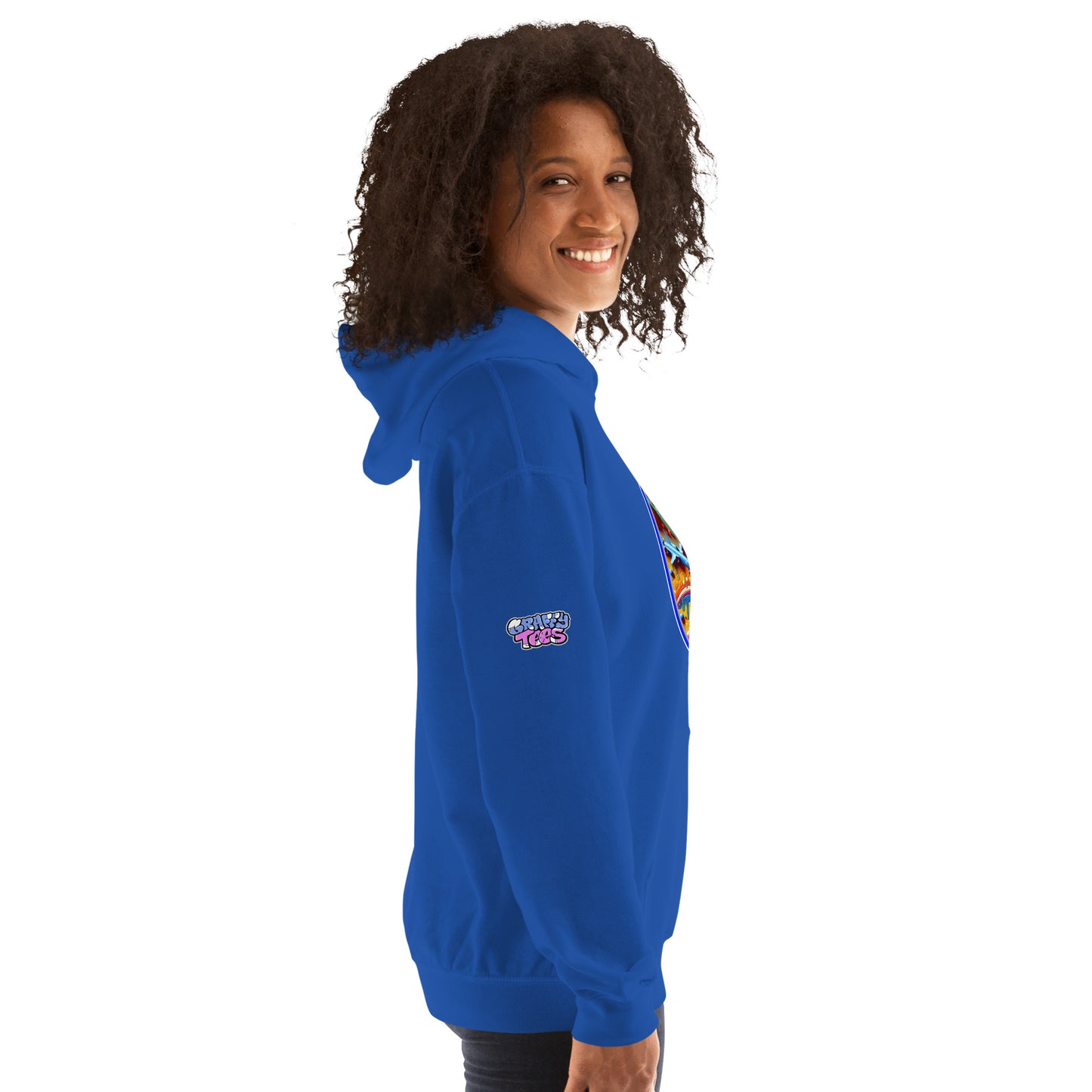 Graffiti Artful Alienz Unisex Hoodie