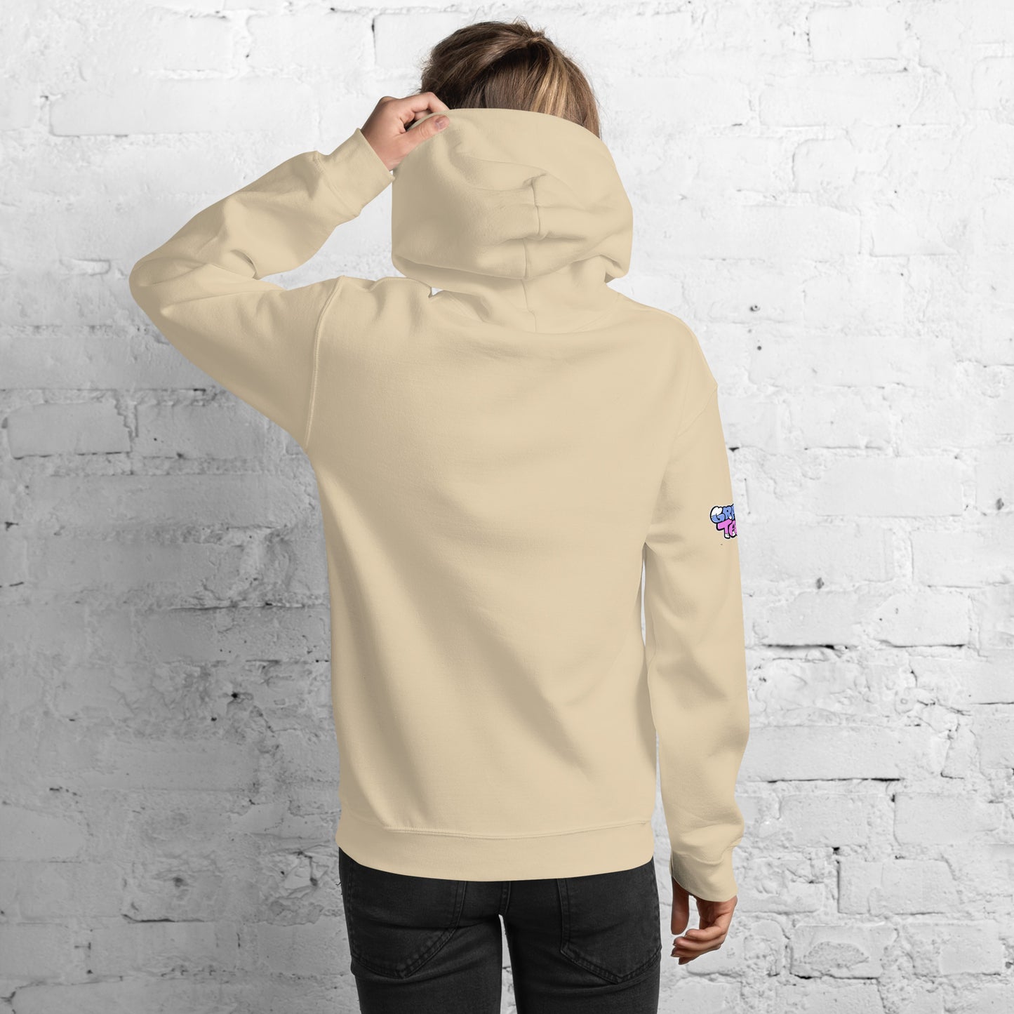 GraffyTees Artful Aliens Mascot Unisex Hoodie