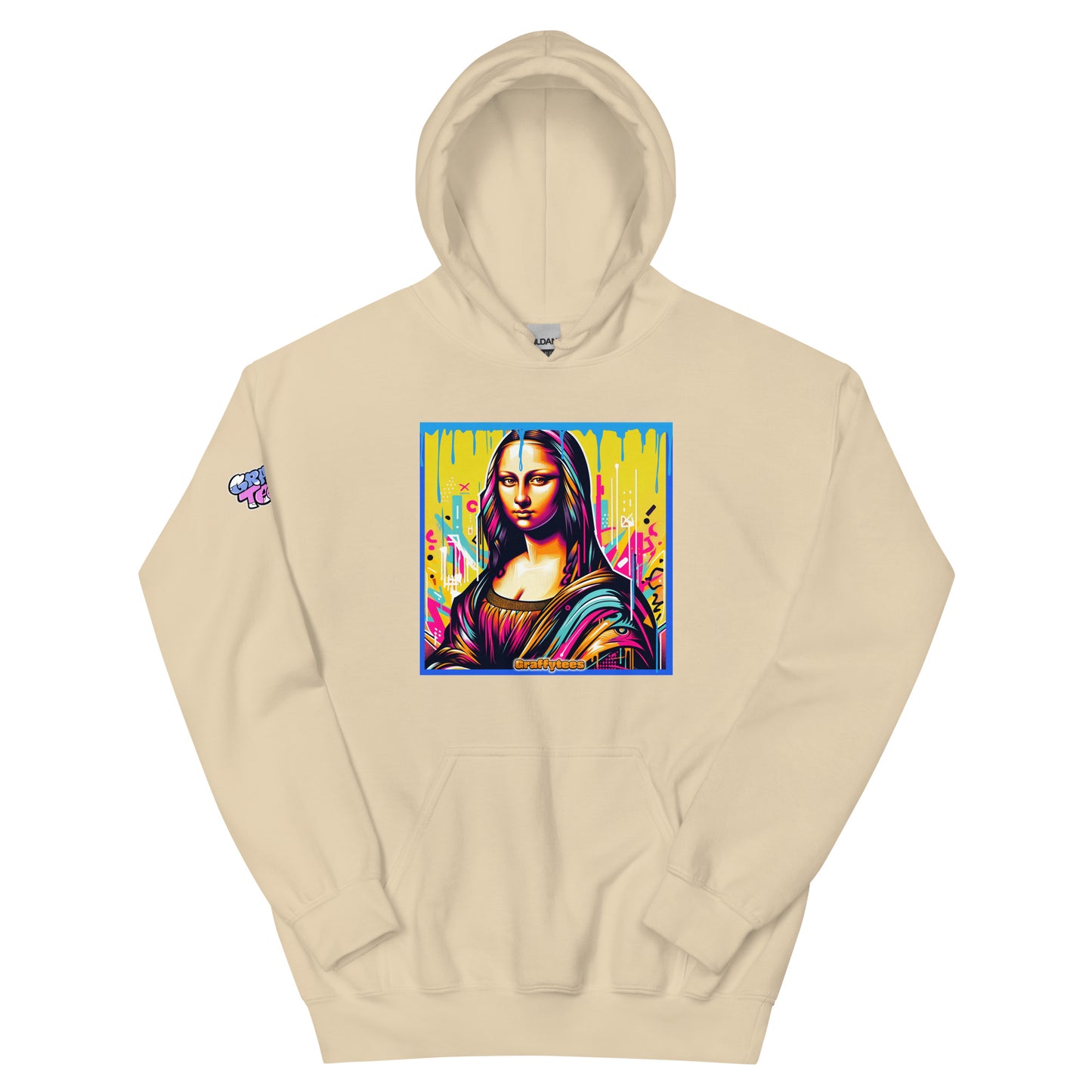 Graffiti Mona Lisette Unisex Hoodie