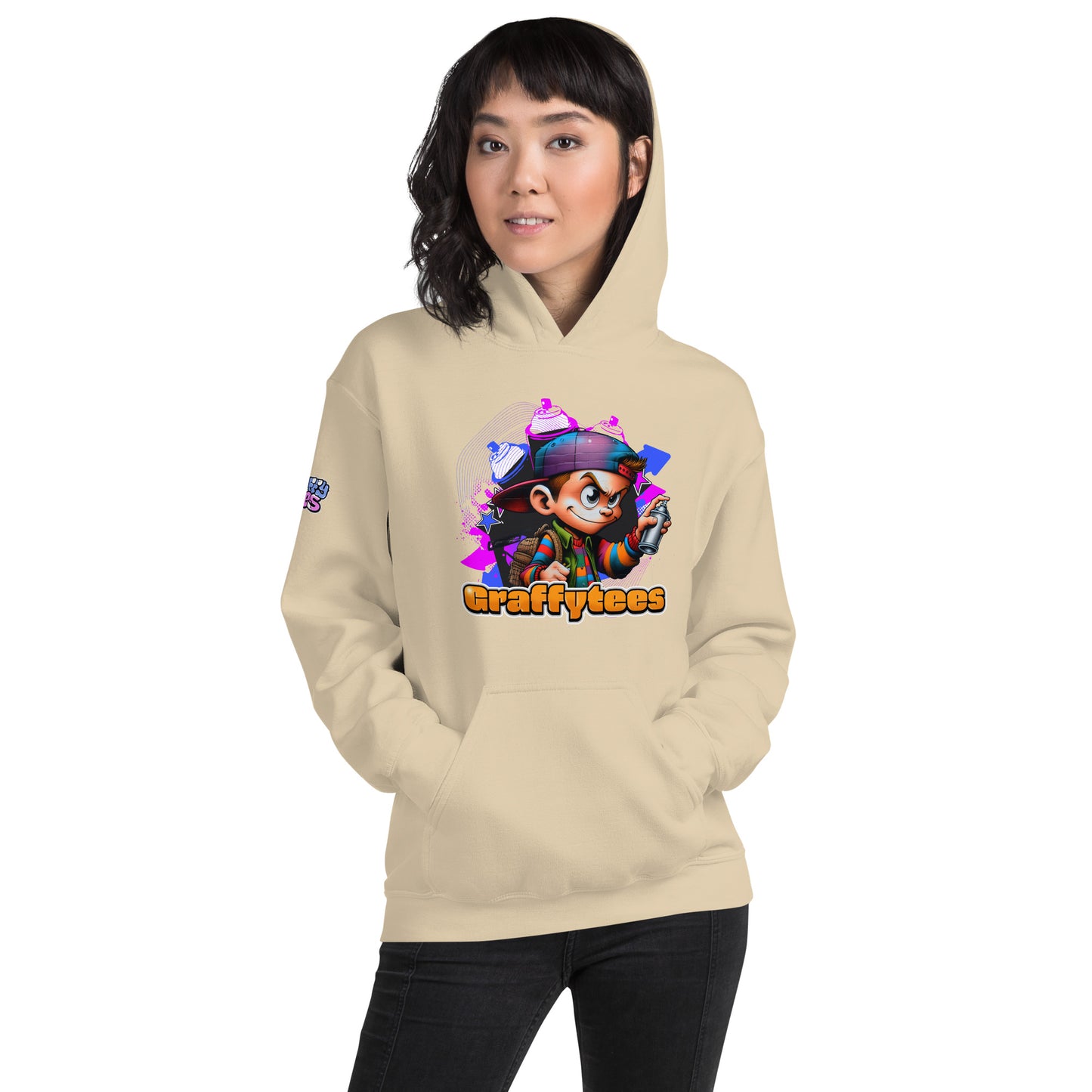Graffytees Graffiti Vandal design Unisex Hoodie