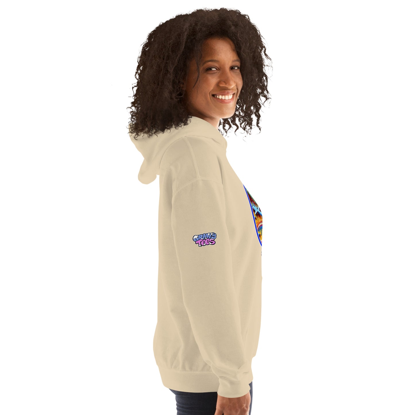 Graffiti Artful Alienz Unisex Hoodie