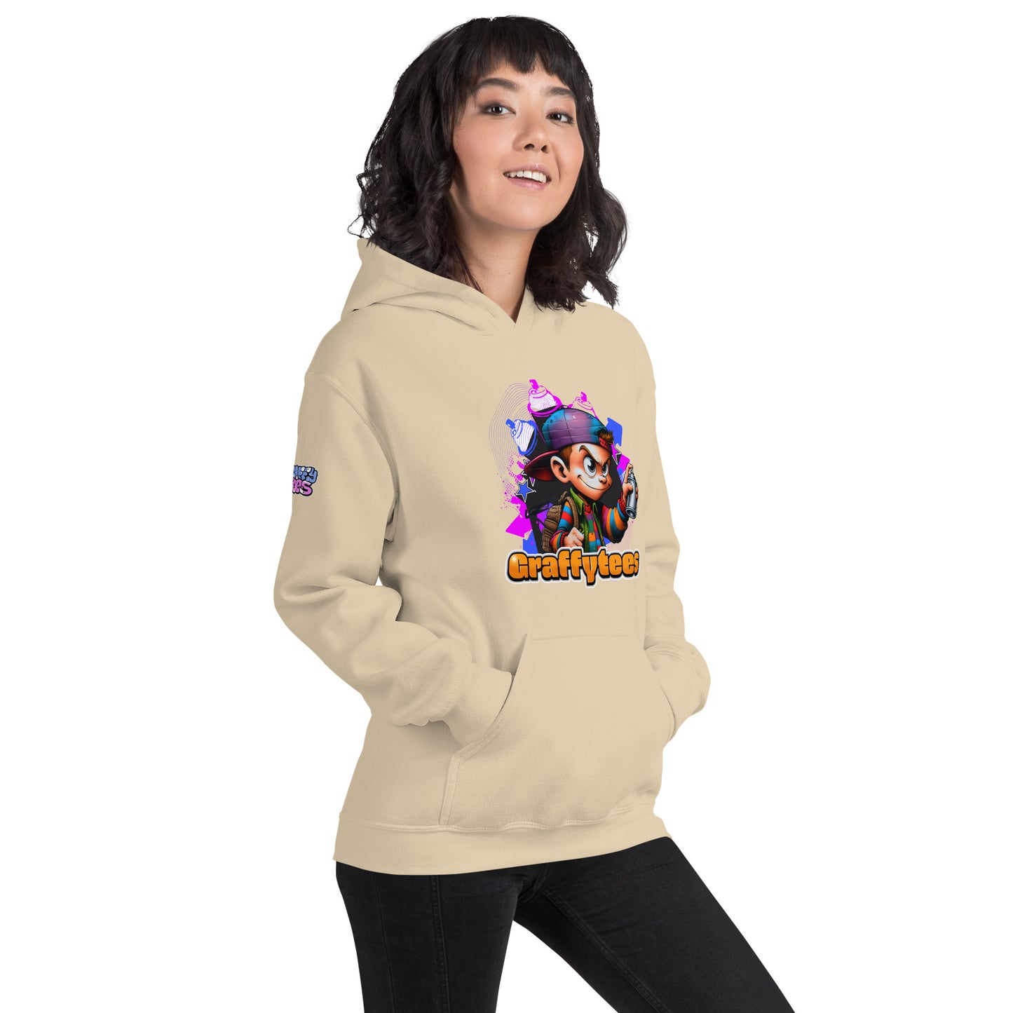 Graffytees Graffiti Vandal design Unisex Hoodie