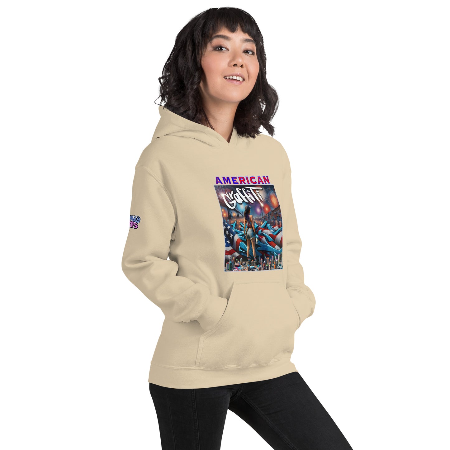 Graffytees American Graffiti Unisex Hoodie