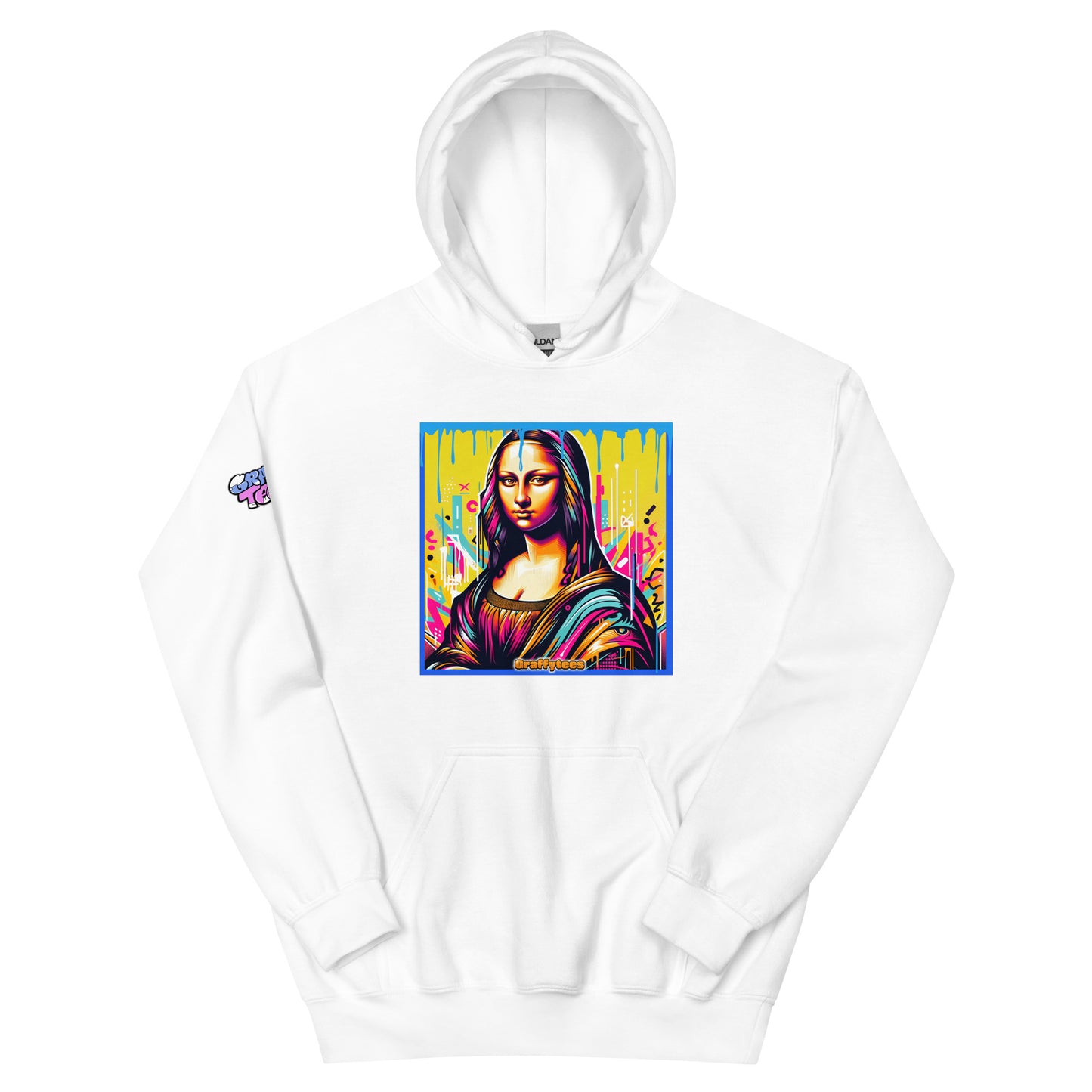 Graffiti Mona Lisette Unisex Hoodie