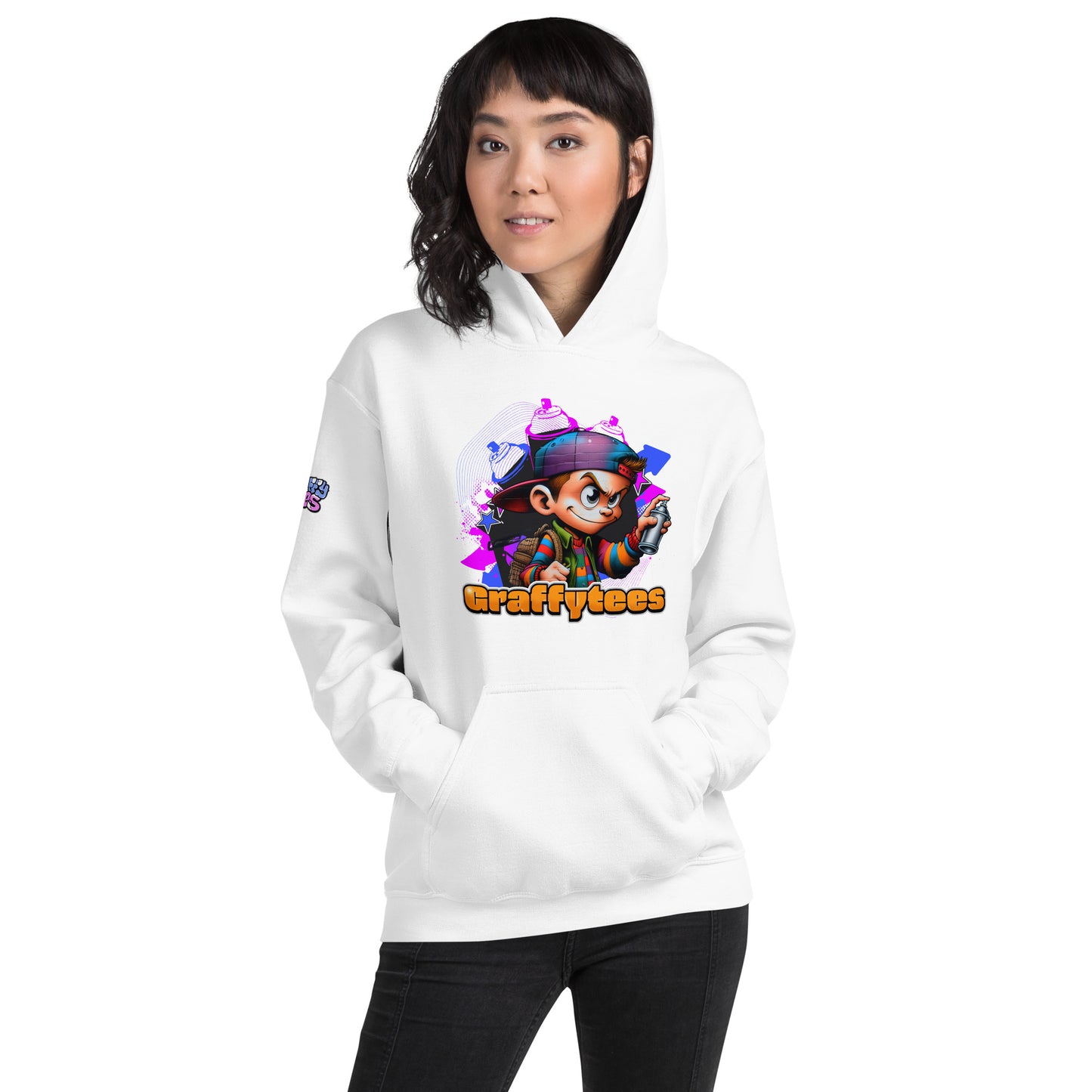 Graffytees Graffiti Vandal design Unisex Hoodie