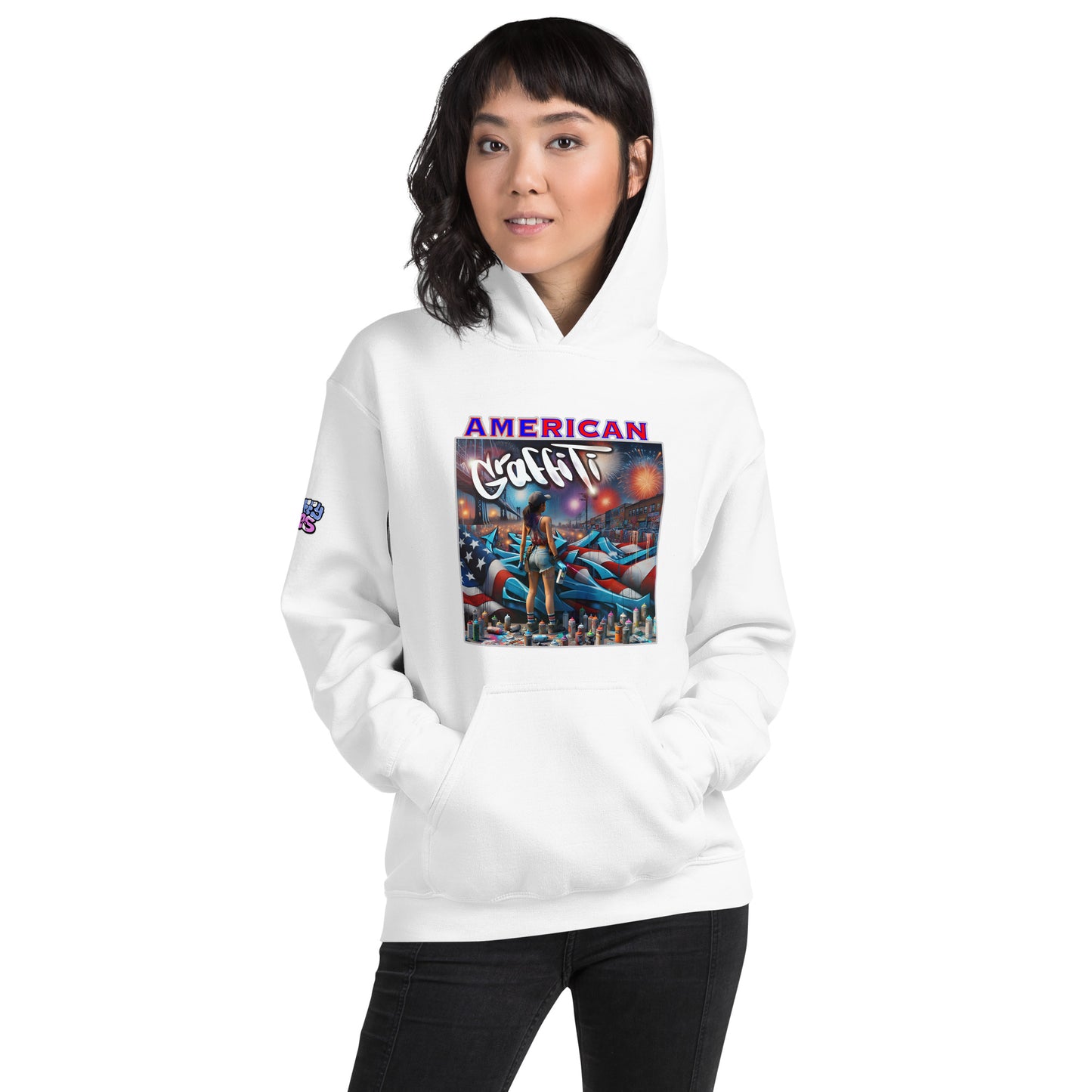 Graffytees American Graffiti Unisex Hoodie