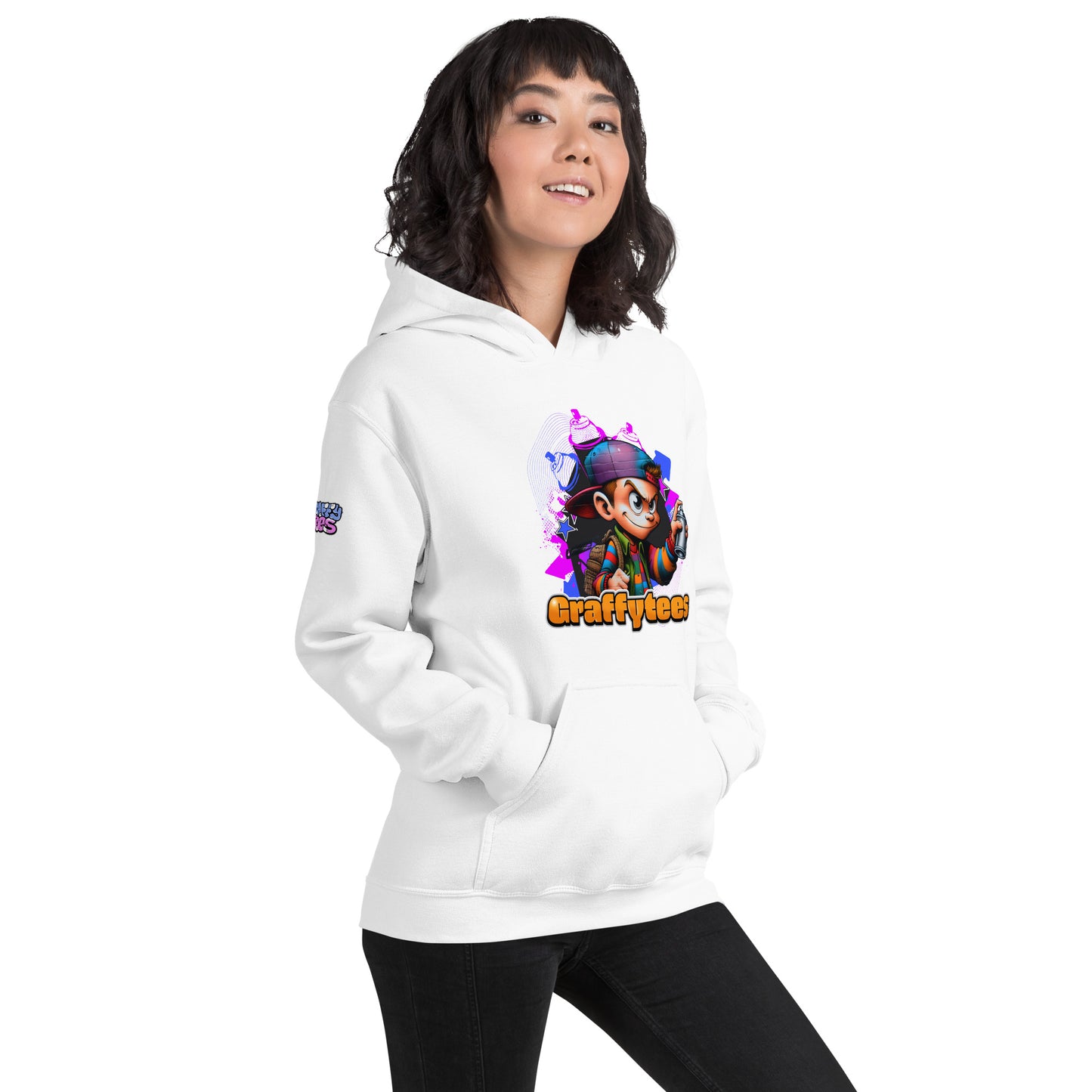 Graffytees Graffiti Vandal design Unisex Hoodie