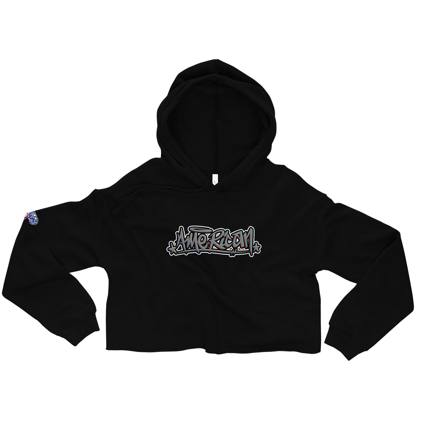 Graffytees American Graffiti Crop Hoodie