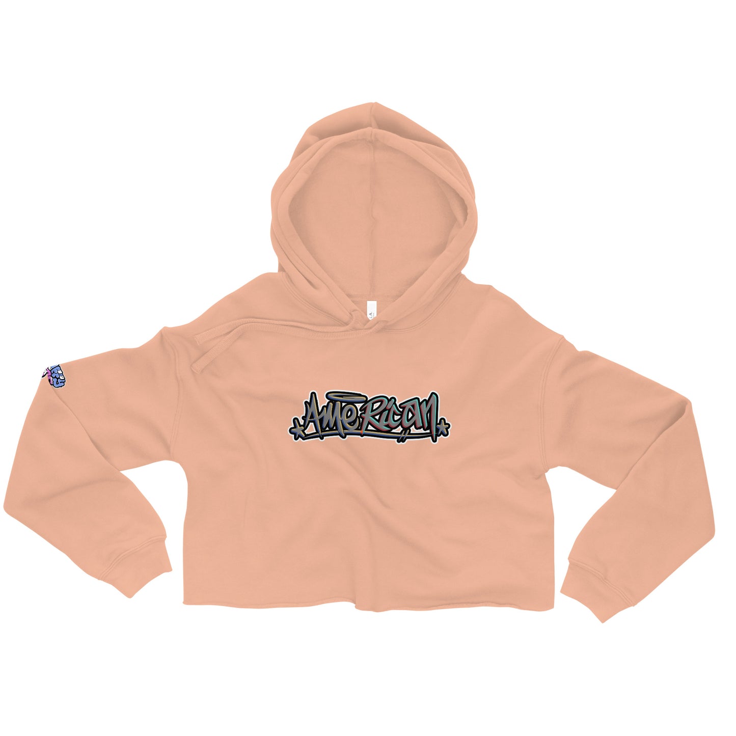 Graffytees American Graffiti Crop Hoodie