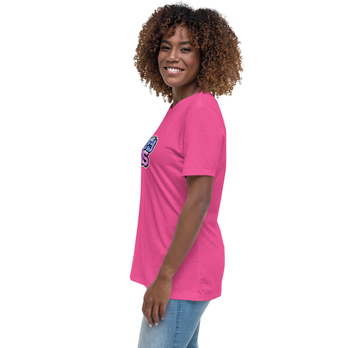 Graffitees Bubble letter logo Women's Relaxed T-Shirt