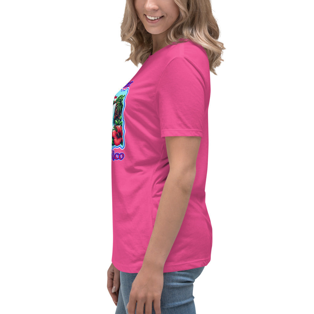 Graffytees I celebrate Puerto Rico Women's Relaxed T-Shirt