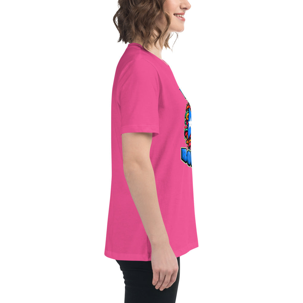 Graffytees Proud Boricua Women's Relaxed T-Shirt