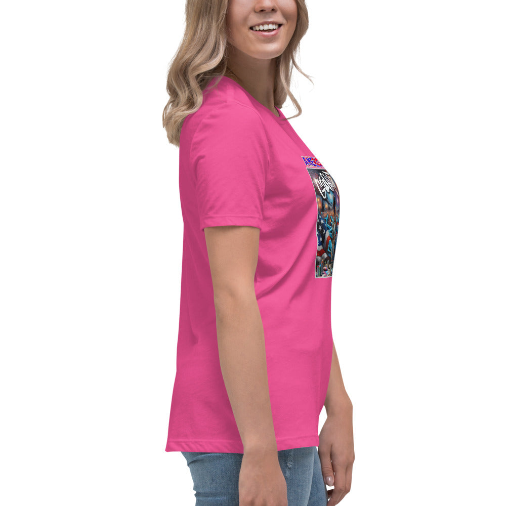 Graffytees American Graffiti Women's Relaxed T-Shirt