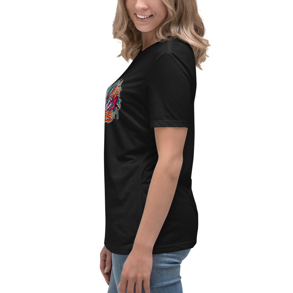 GraffyTees Writer Vandal with Pilot Marker Women's Relaxed T-Shirt
