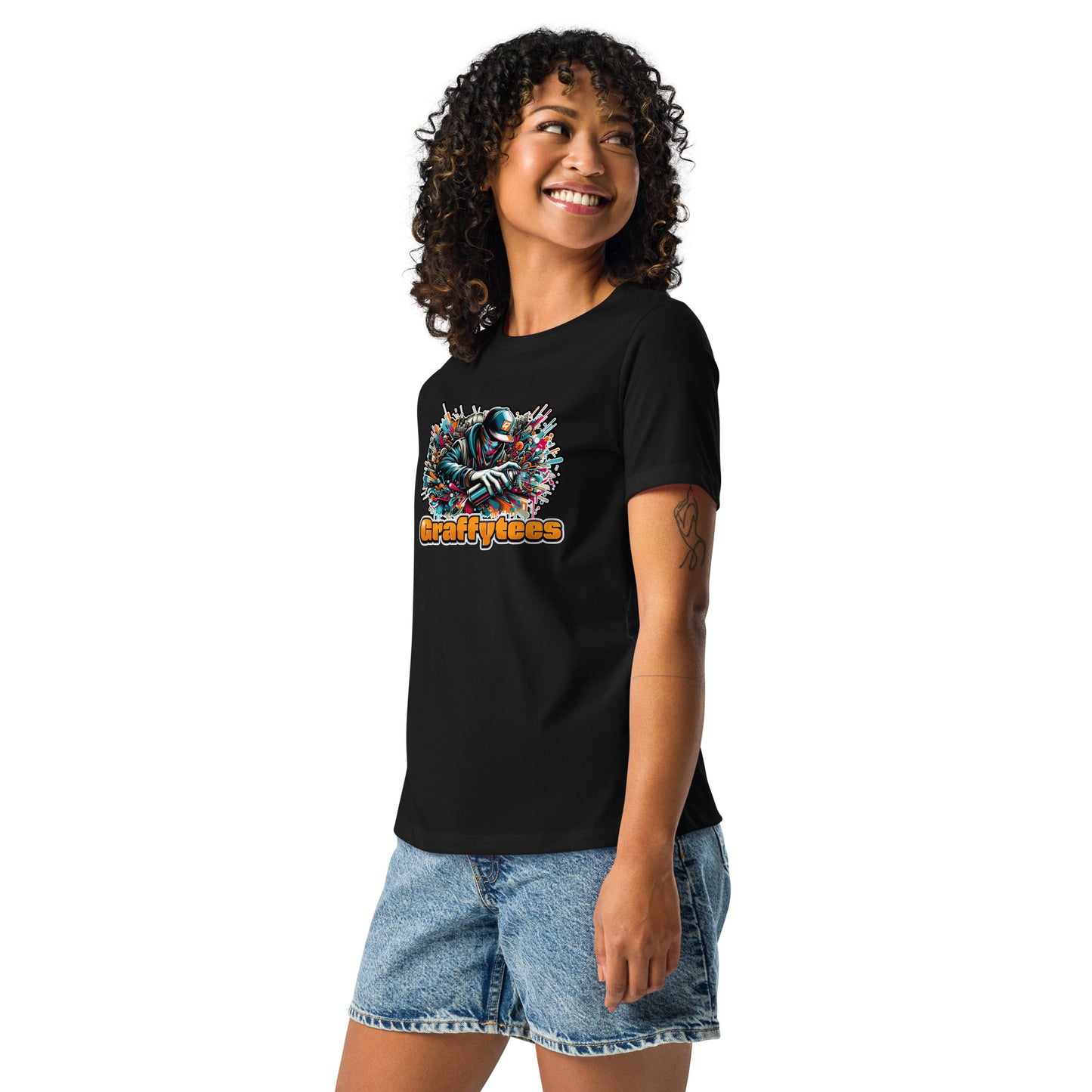 GraffyTees Graffiti Vandal Women's Relaxed T-Shirt