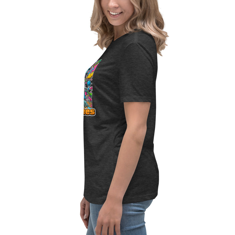 GraffyTees Alien Painter W bucket hat Women's Relaxed T-Shirt