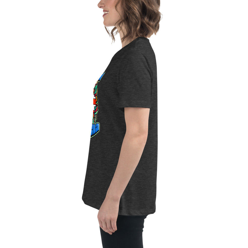 Graffytees Proud Boricua Women's Relaxed T-Shirt