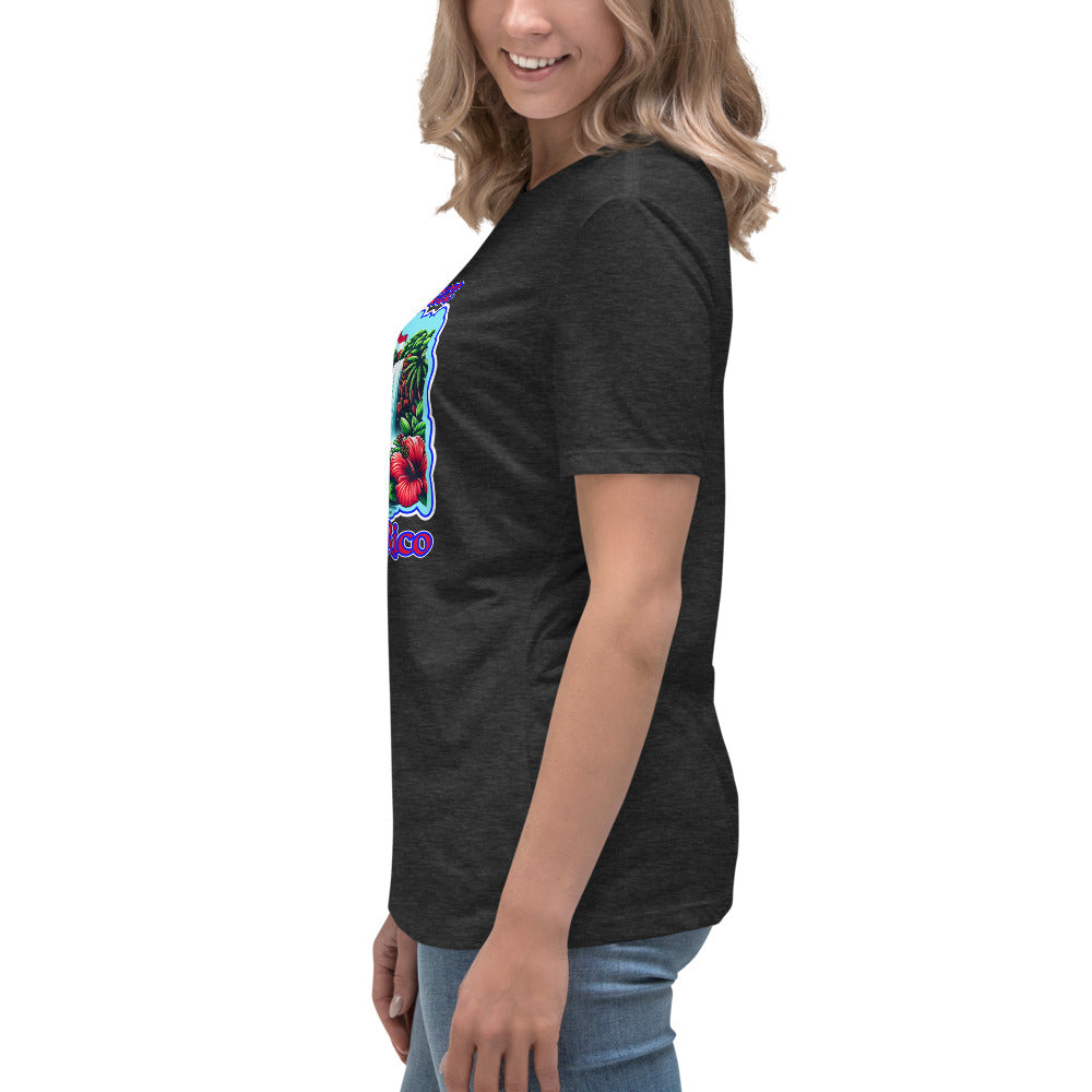 Graffytees I celebrate Puerto Rico Women's Relaxed T-Shirt