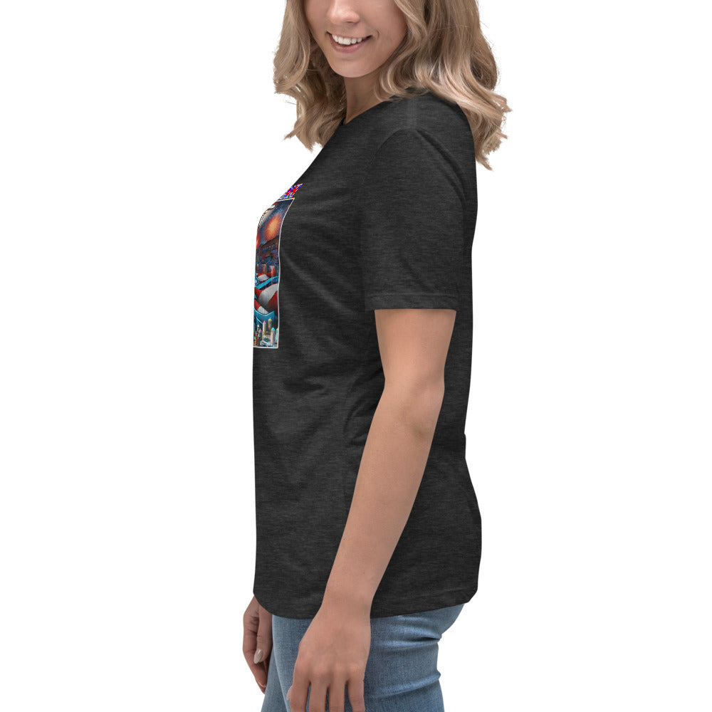 Graffytees American Graffiti Women's Relaxed T-Shirt