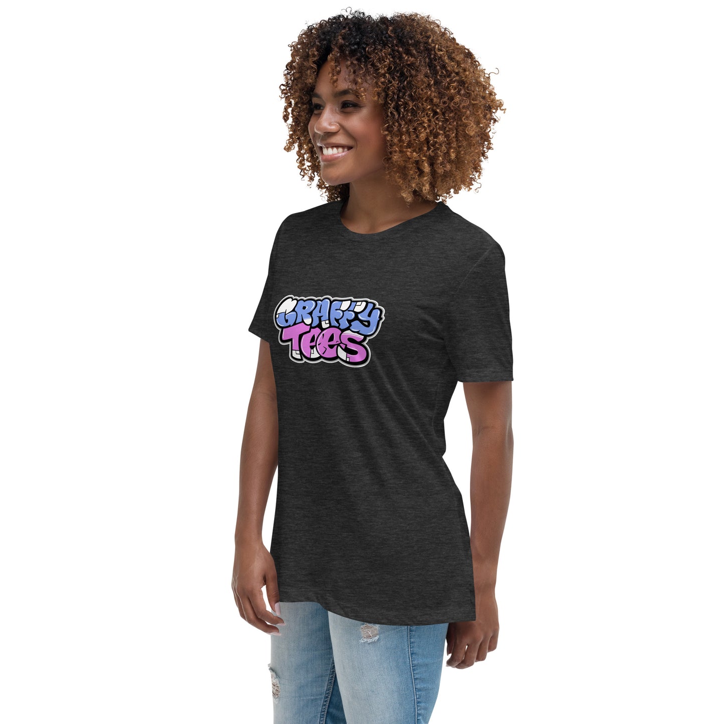 Graffitees Bubble letter logo Women's Relaxed T-Shirt