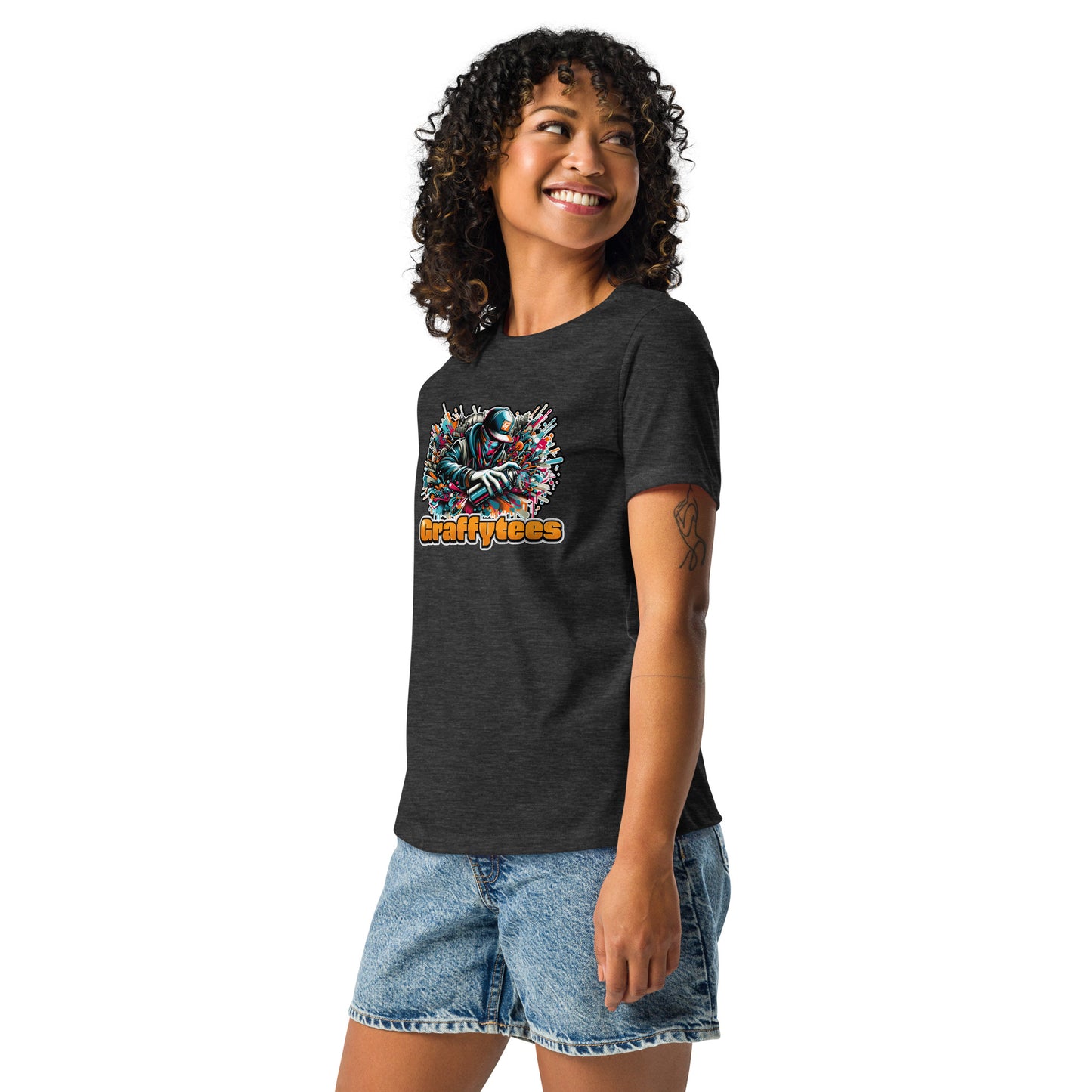 GraffyTees Graffiti Vandal Women's Relaxed T-Shirt