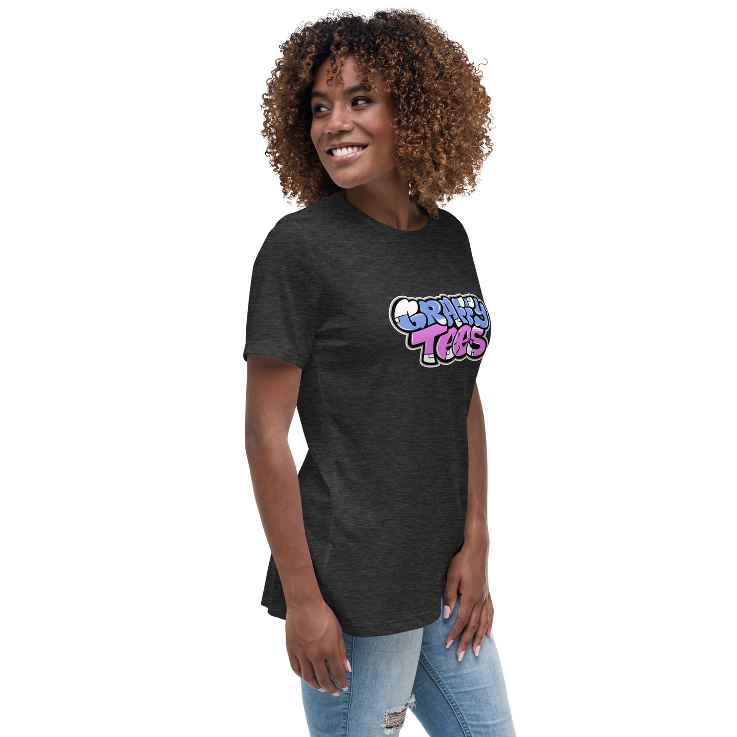 Graffitees Bubble letter logo Women's Relaxed T-Shirt
