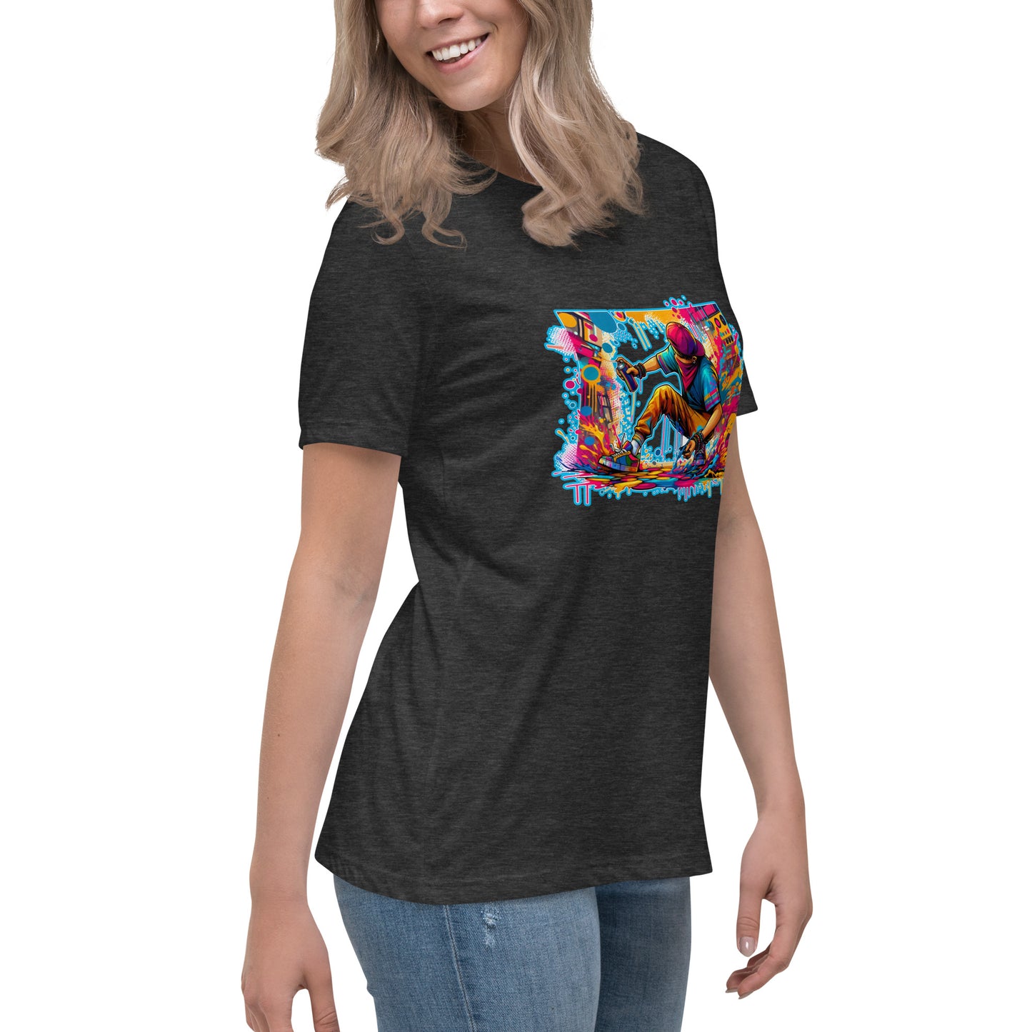 GraffyTees Vandal Artist Full ColorWomen's Relaxed T-Shirt