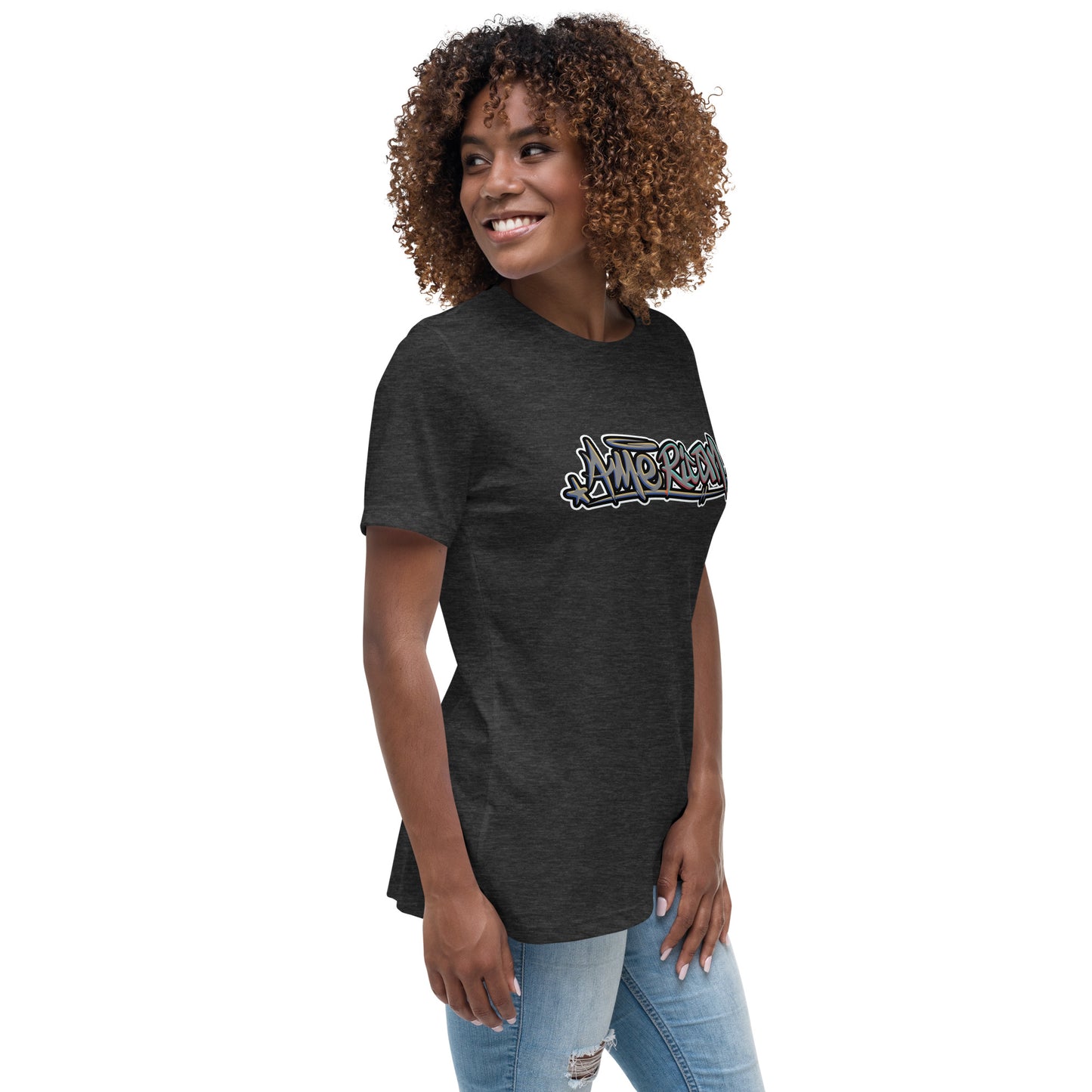 Graffytees American Graffiti Women's Relaxed T-Shirt