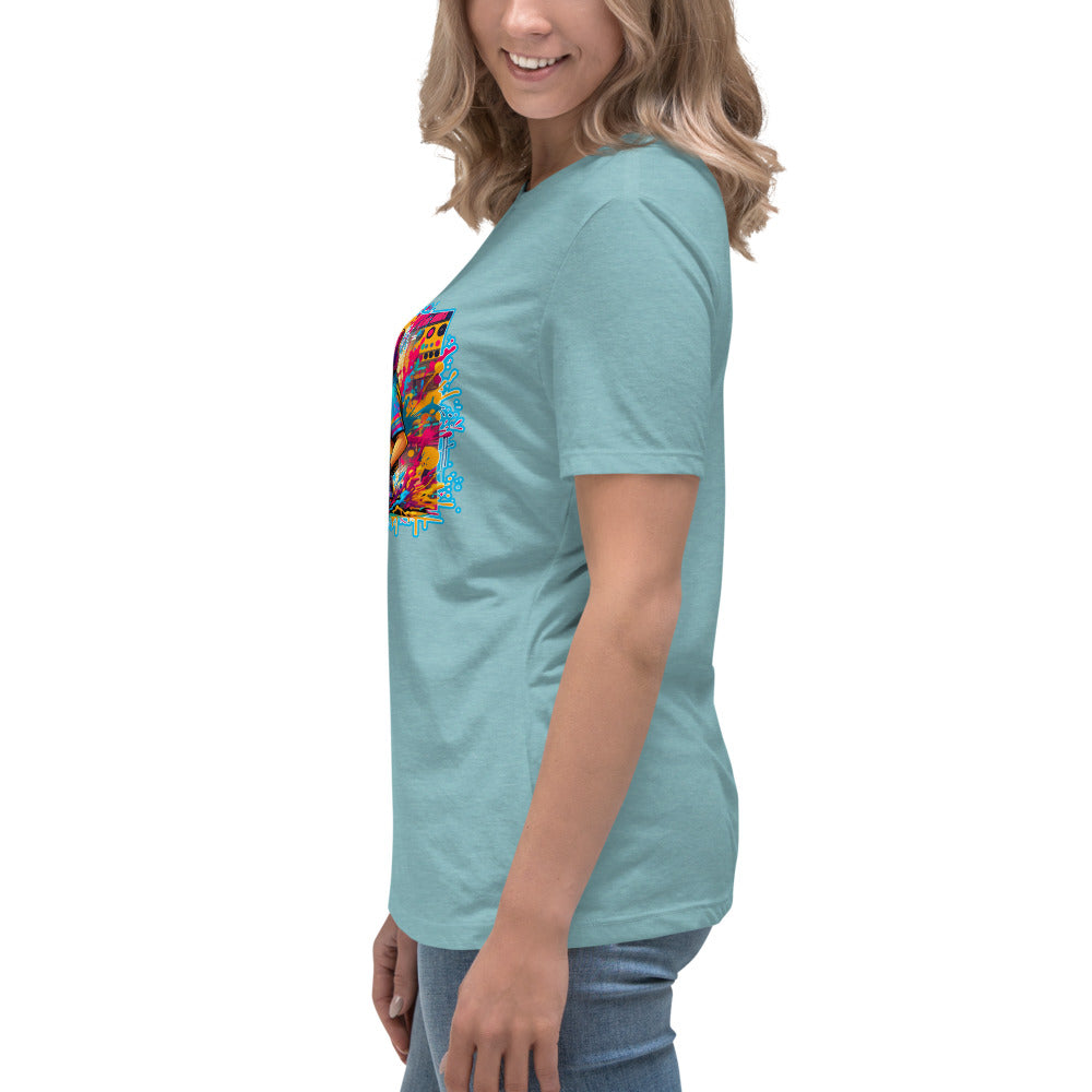 GraffyTees Vandal Artist Full ColorWomen's Relaxed T-Shirt