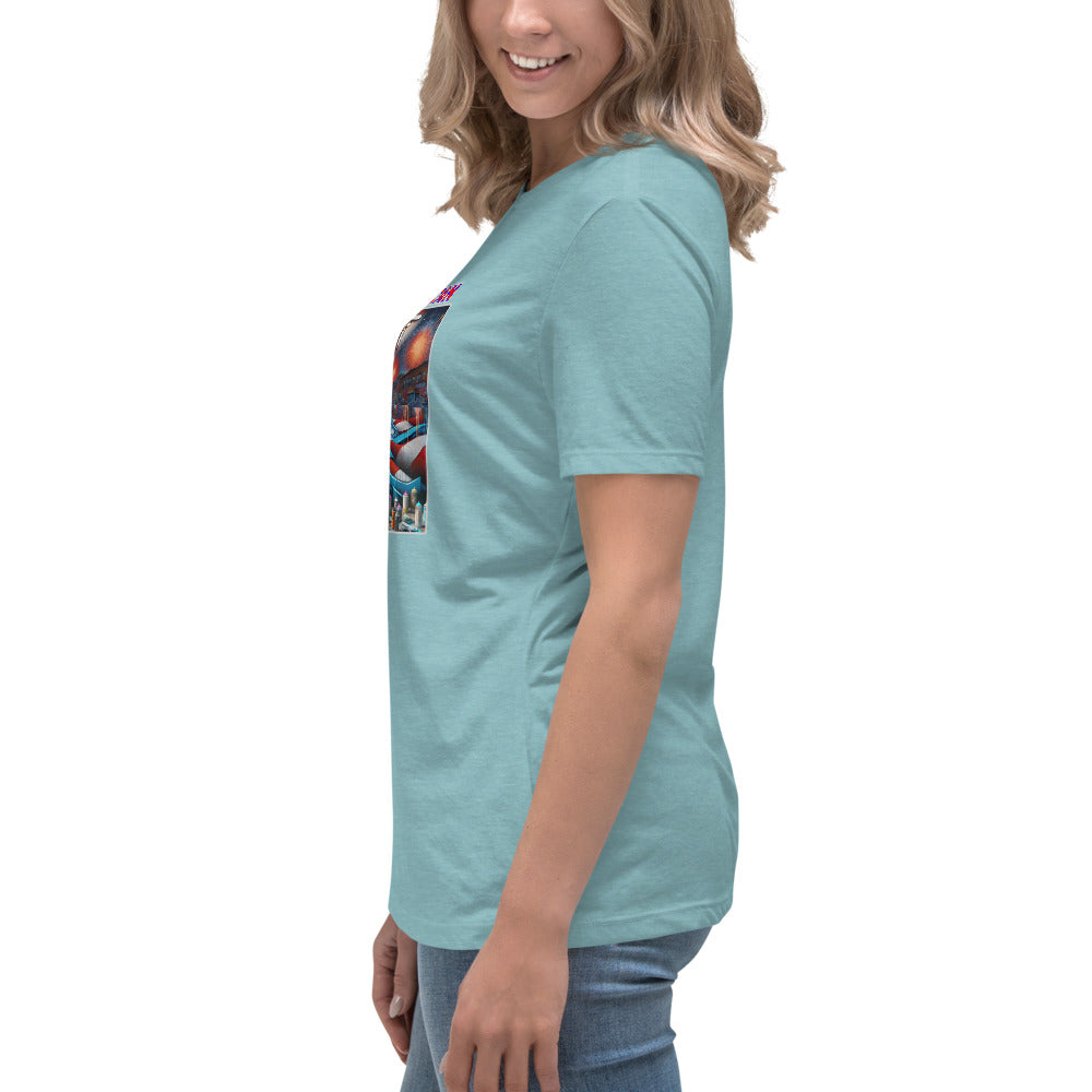 Graffytees American Graffiti Women's Relaxed T-Shirt