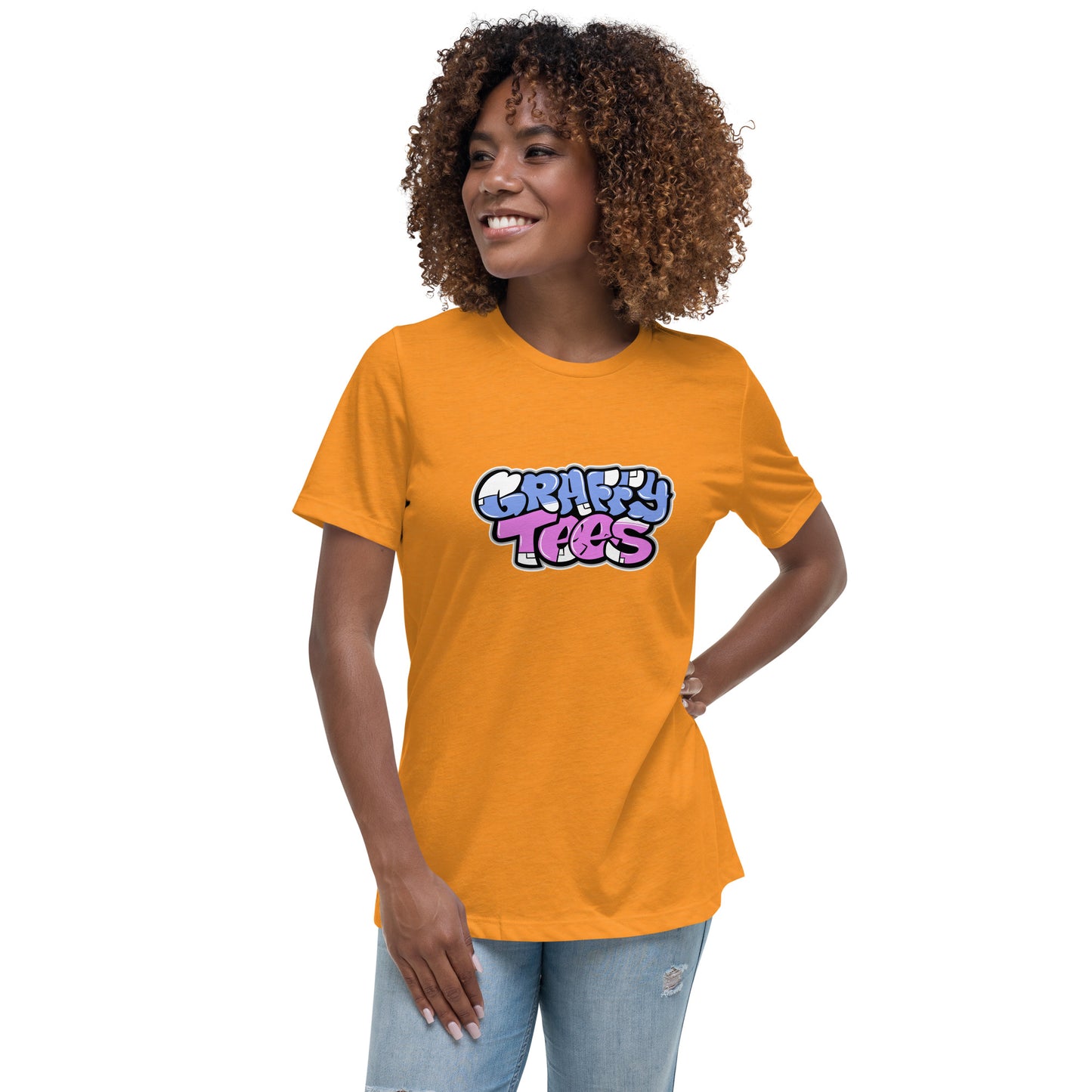 Graffitees Bubble letter logo Women's Relaxed T-Shirt